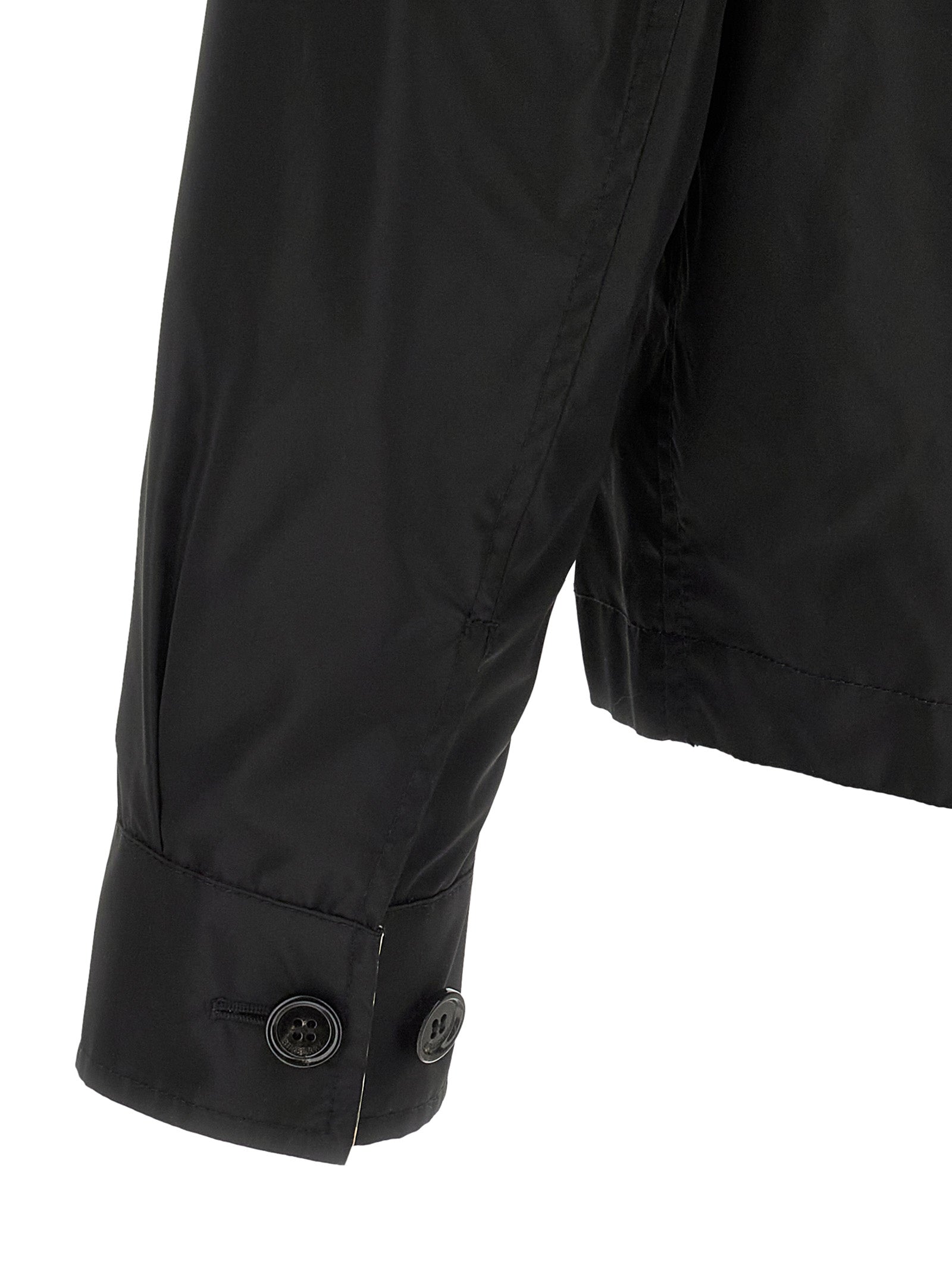 Burberry Black Polyamide Shell Jacket - Luxury Outerwear Redefined