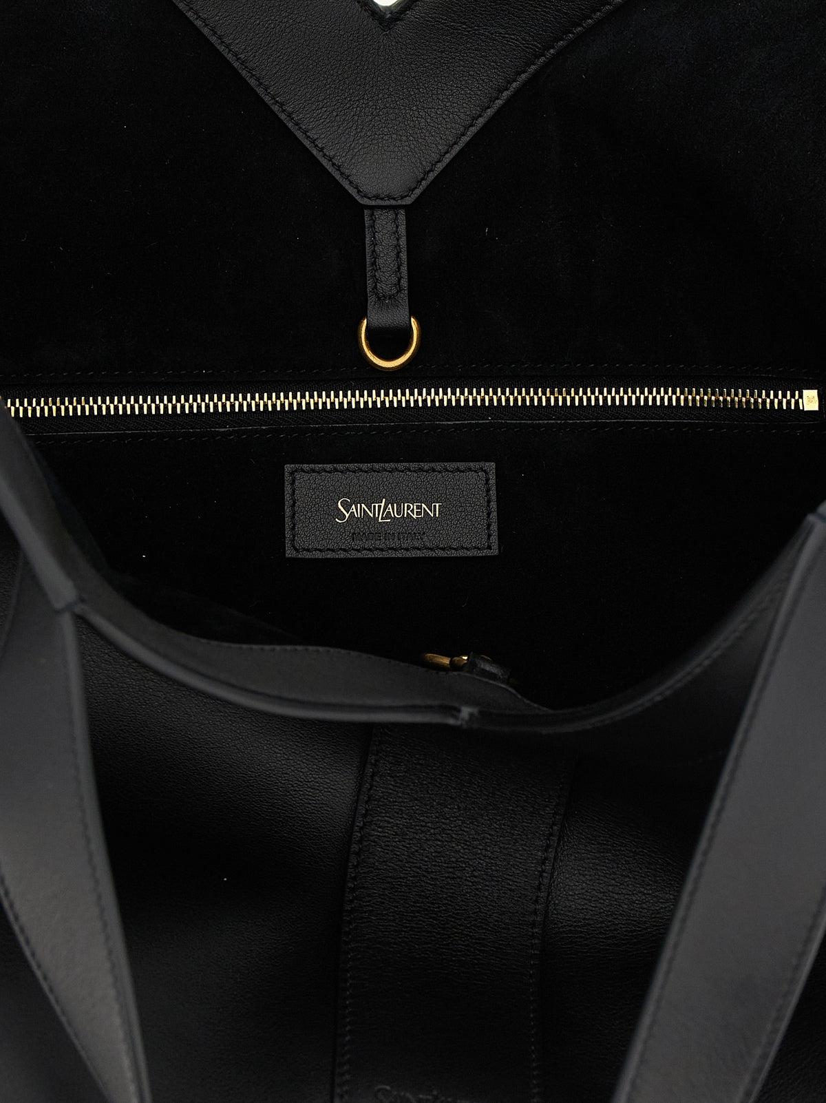 Saint Laurent Black Calfskin Tote Bag - Timeless Luxury Elegance