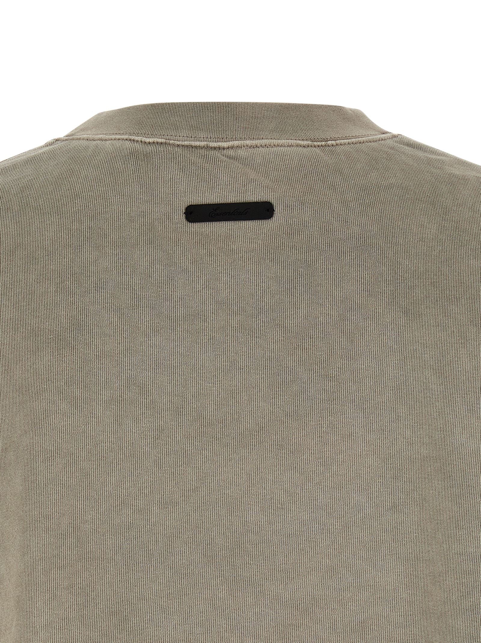 FEAR OF GOD ESSENTIAL Gray Cotton Sweatshirt