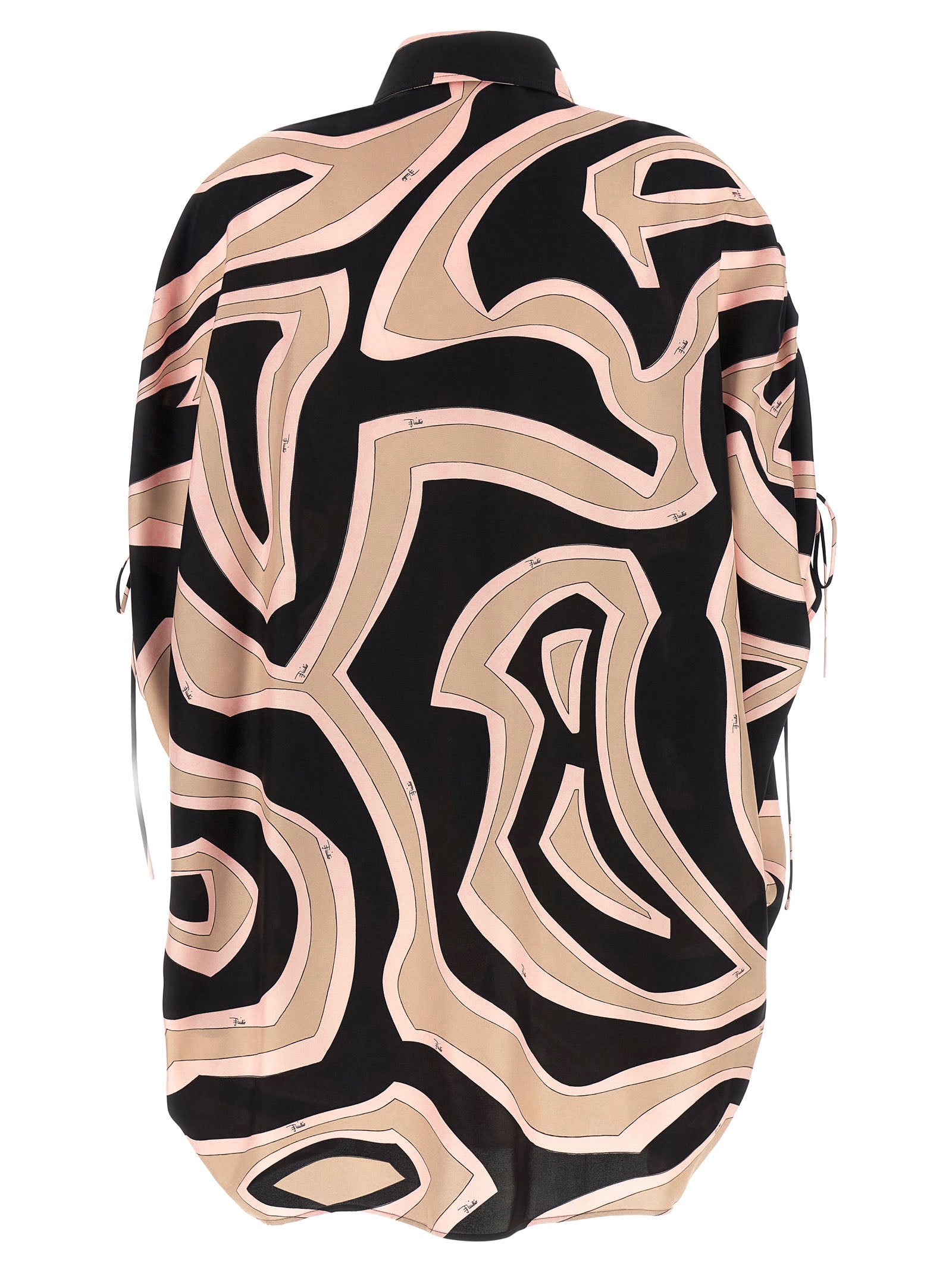 Experience the allure of the Emilio Pucci Multicolor Silk Short Dress, a masterpiece of Italian craftsmanship that elevates your style with bold elegance and effortless sophistication.