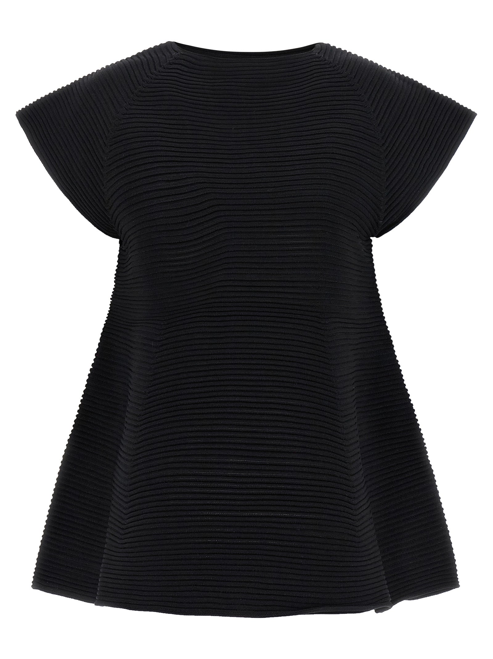 Issey Miyake Black Short Dress - Timeless Luxury Fashion Statement
