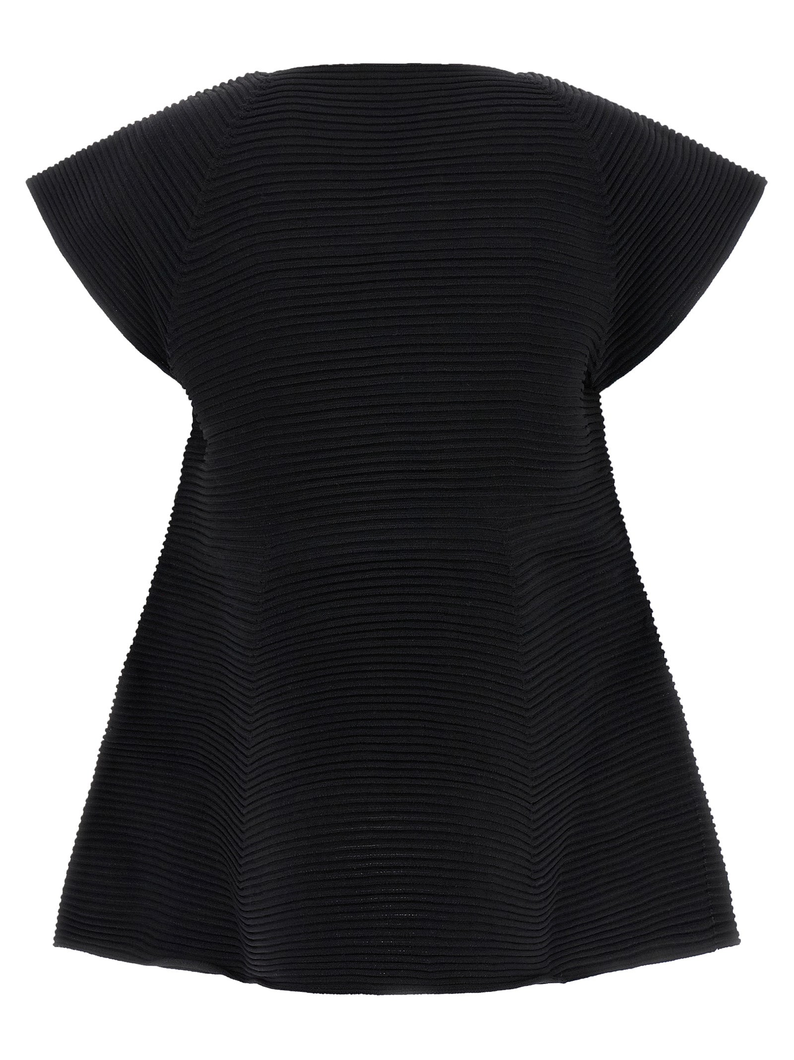 Issey Miyake Black Short Dress - Timeless Luxury Fashion Statement