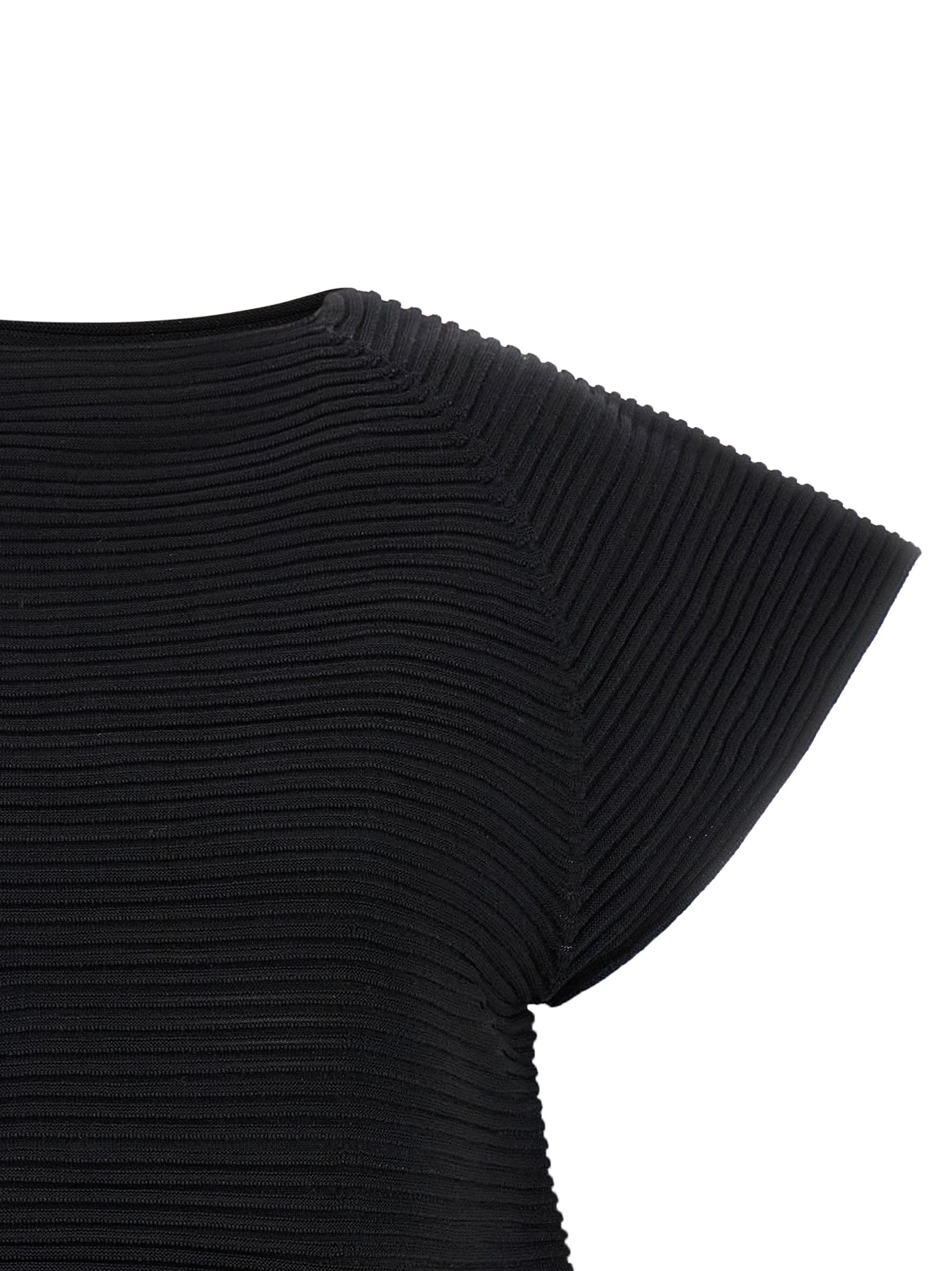 Issey Miyake Black Short Dress - Timeless Luxury Fashion Statement