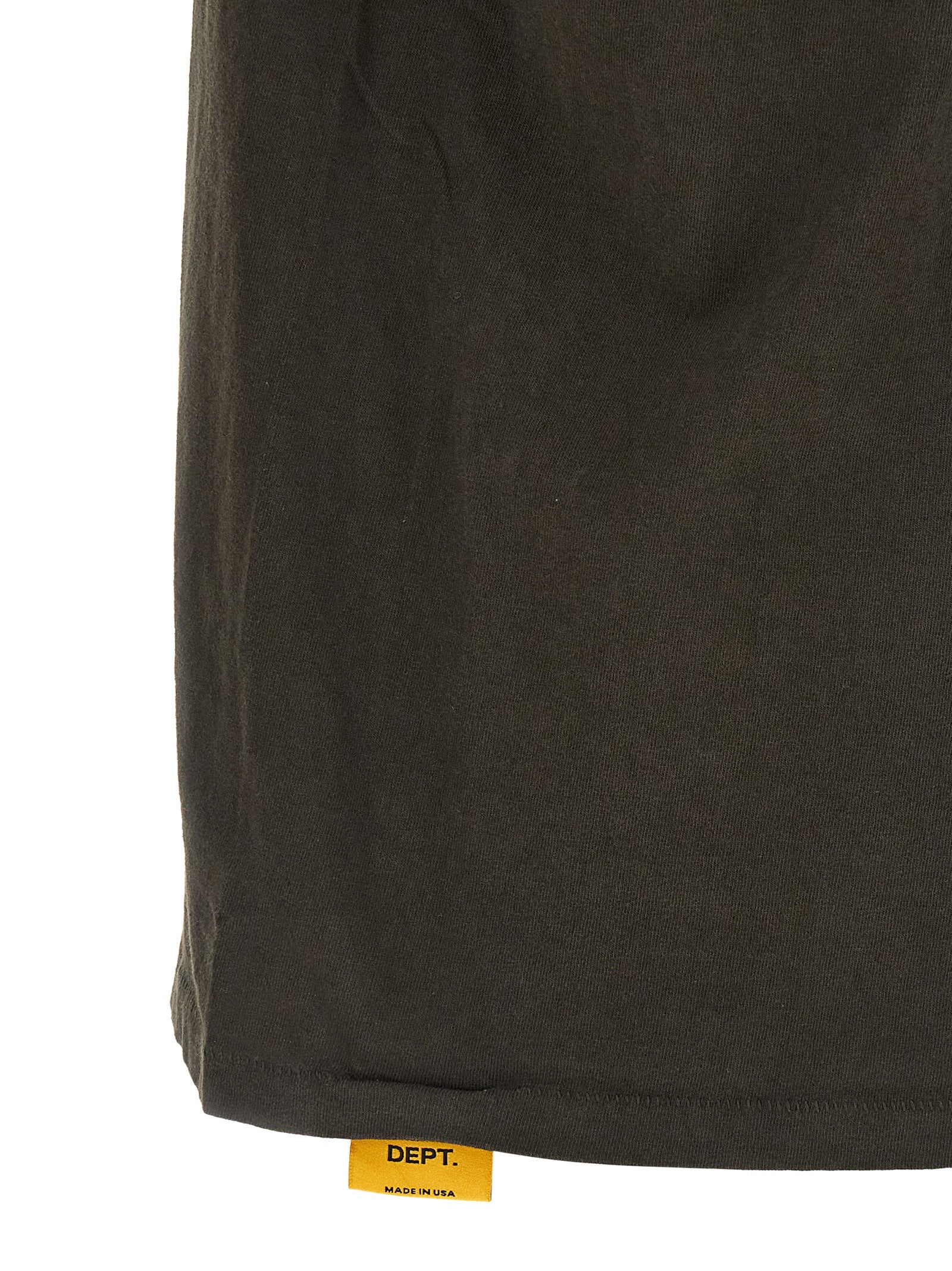 Discover the GALLERY DEPT. Black Cotton T-Shirt, a masterpiece of fearless style and comfort, perfect for those who embody luxury and individuality.