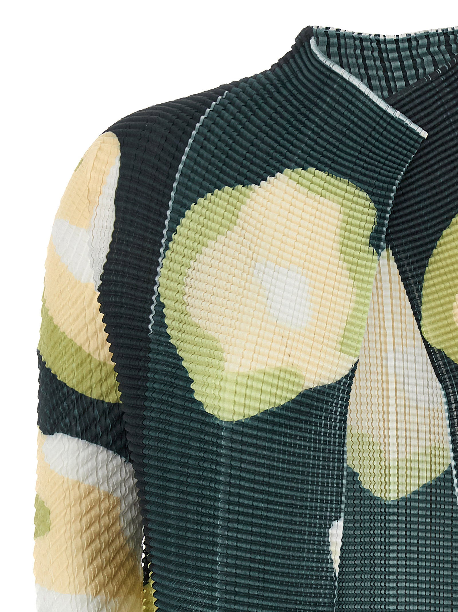 Issey Miyake Black Polyester Cardigan
