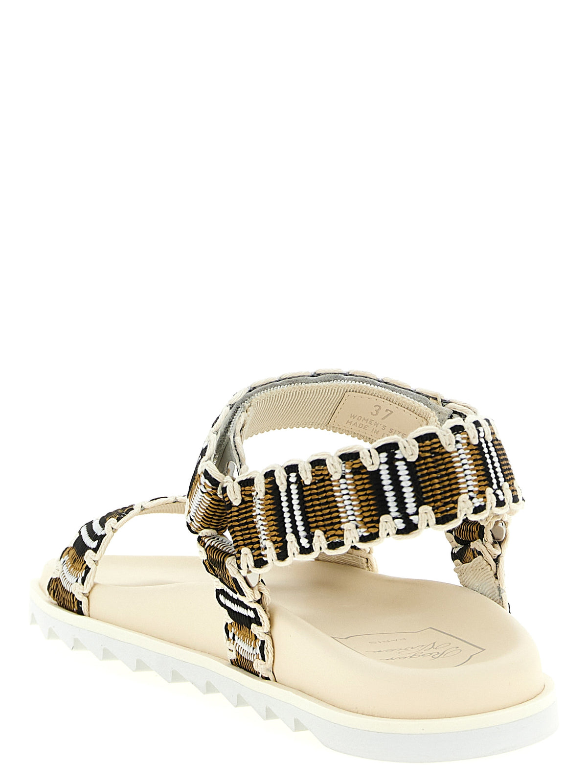 Roger Vivier Multicolor Flat Sandals - Elevate Your Elegance