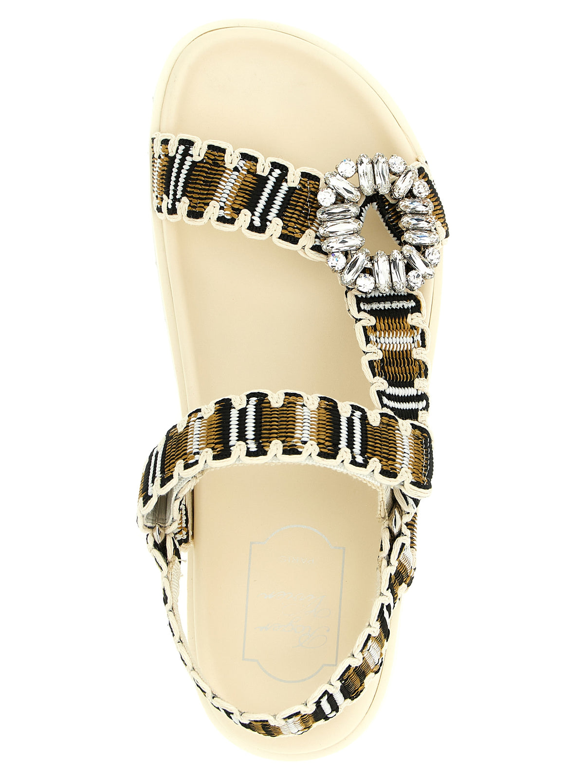 Roger Vivier Multicolor Flat Sandals - Elevate Your Elegance