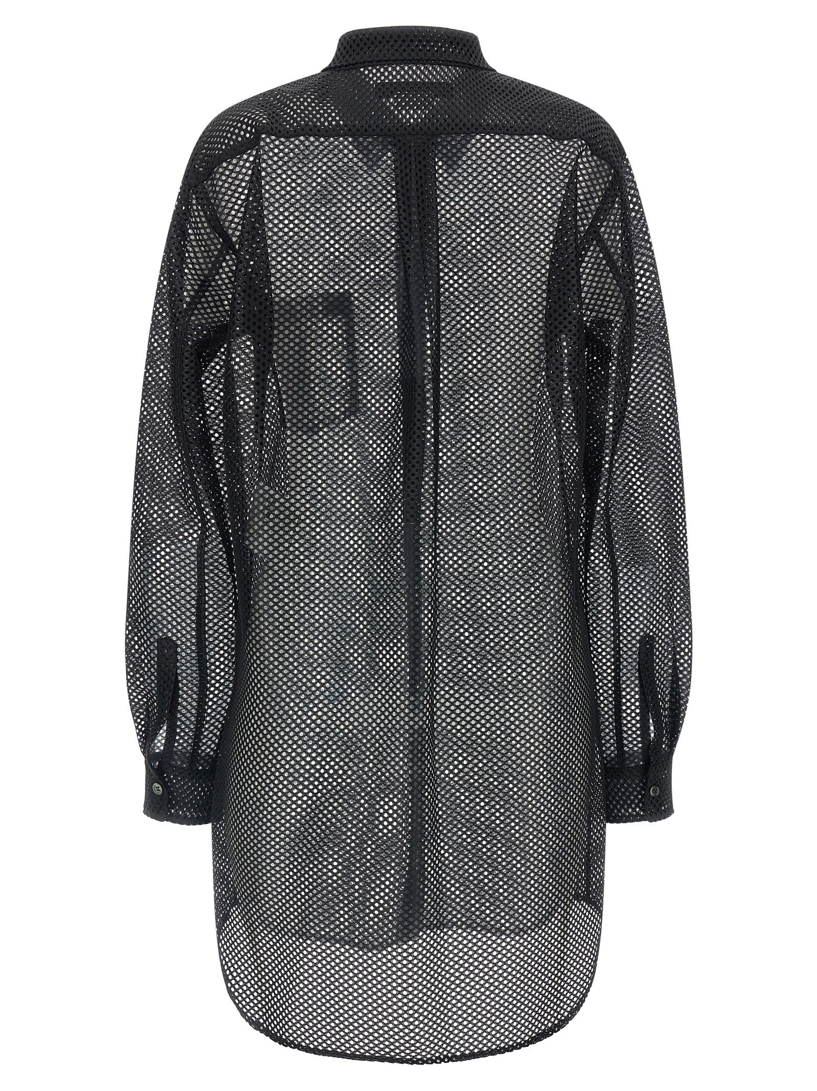 Comme Des Garçons Black Polyester Blouse