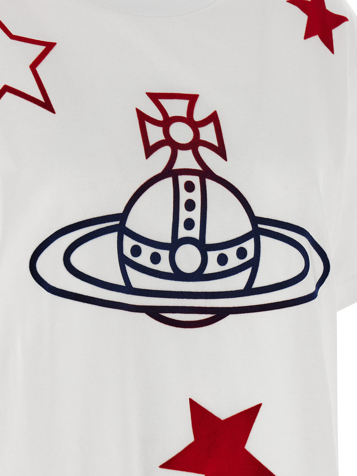 Vivienne Westwood White Cotton T-Shirt - Effortless Luxury Style