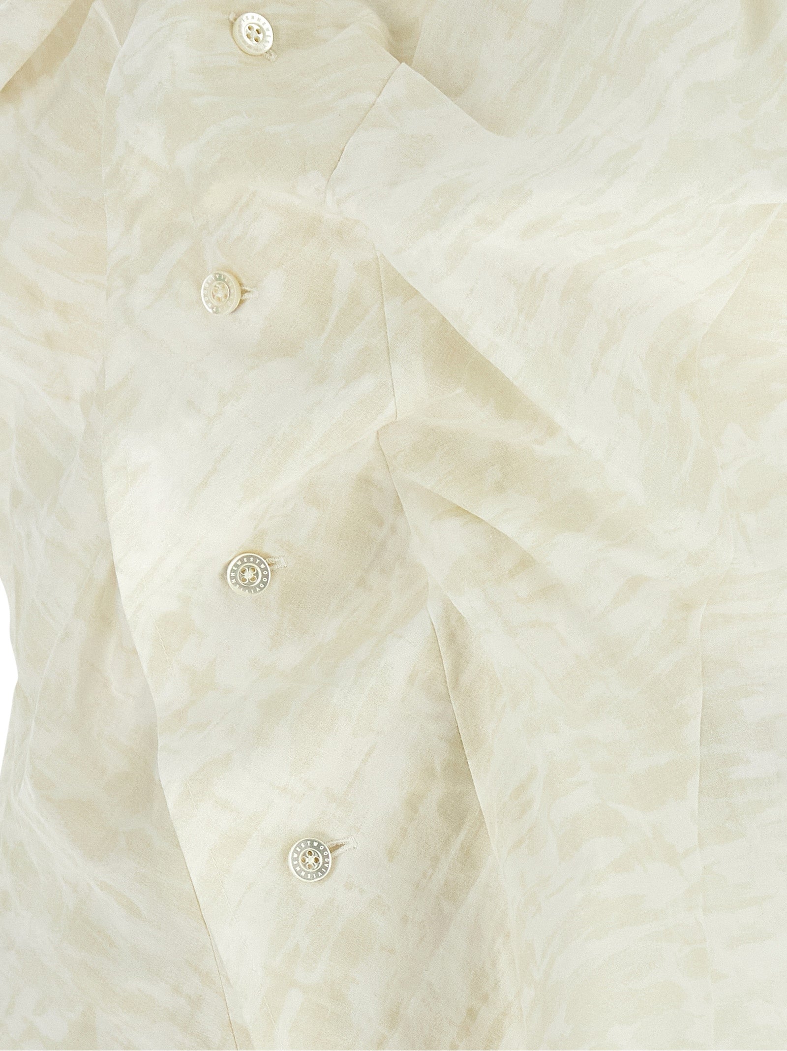 Vivienne Westwood Beige Cotton Blouse