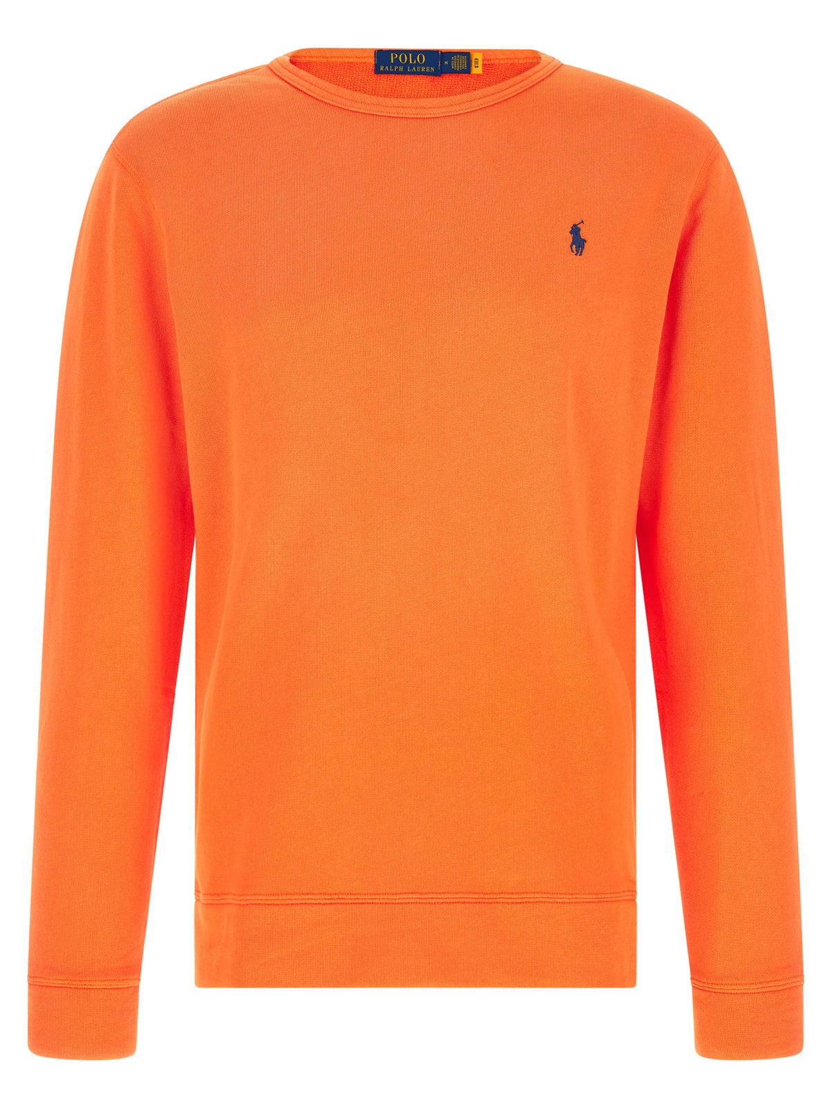 Polo Ralph Lauren Orange Cotton Sweatshirt - Luxe Elegance