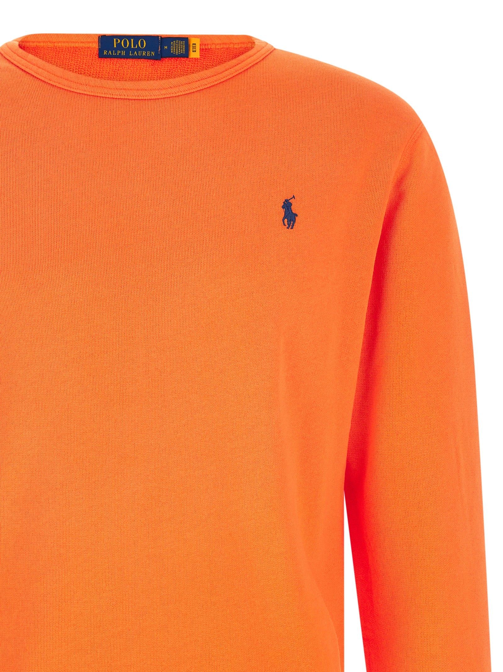 Polo Ralph Lauren Orange Cotton Sweatshirt