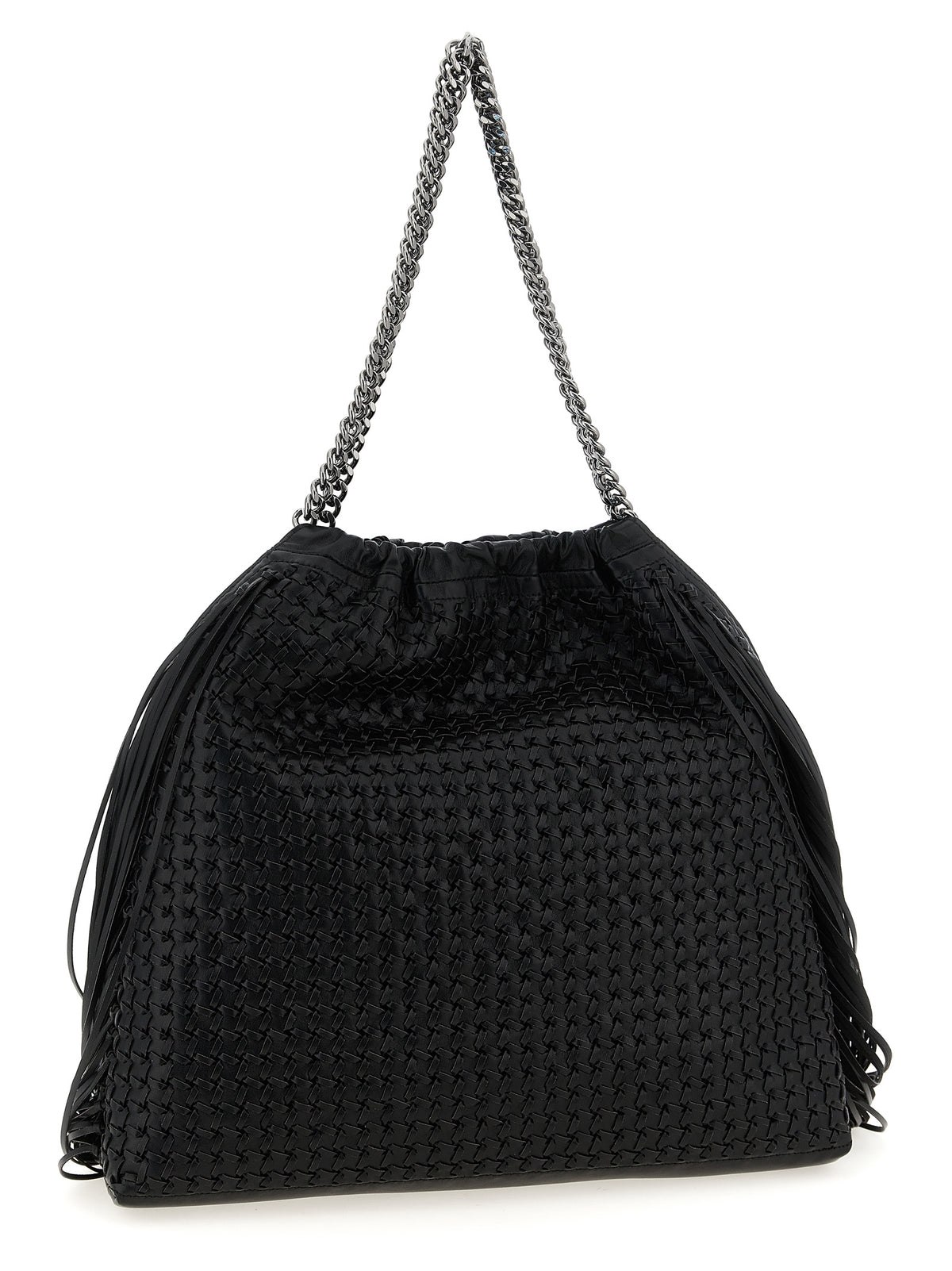 Stella McCartney Black Polyamide Shoulder Bag - Sustainable Luxury