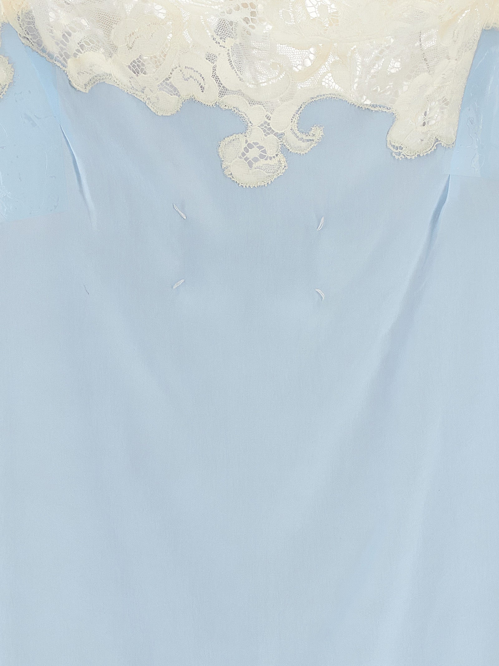 Maison Margiela Blue Copper Short Dress - Luxury Redefined