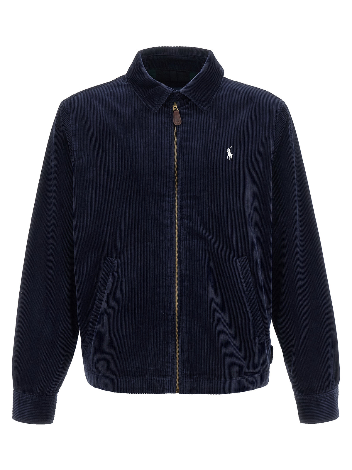 Polo Ralph Lauren Blue Cotton Full-Length Jacket - Timeless Luxury