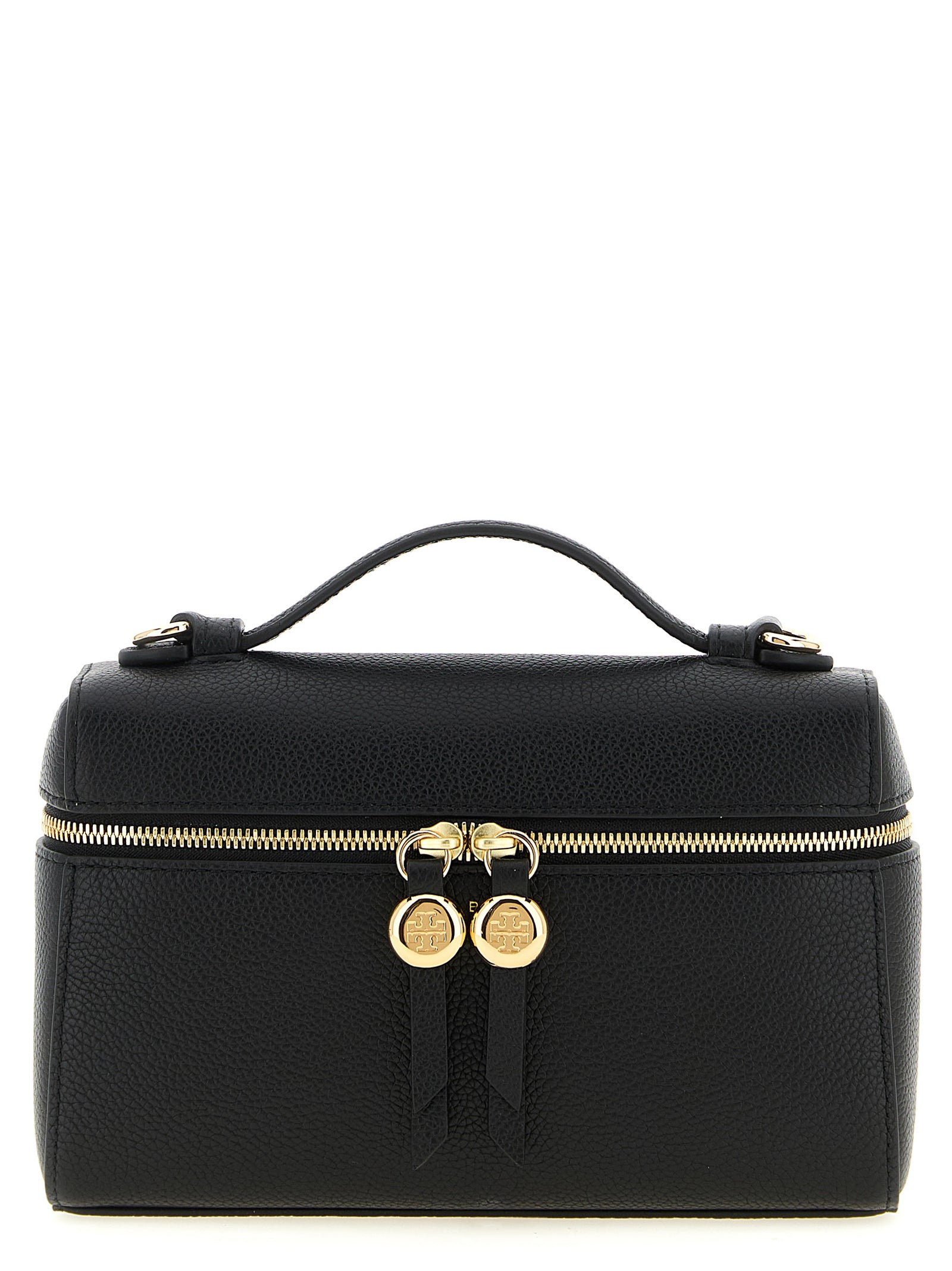 Tory Burch Black Cowhide Handbag - A Luxurious Statement Piece