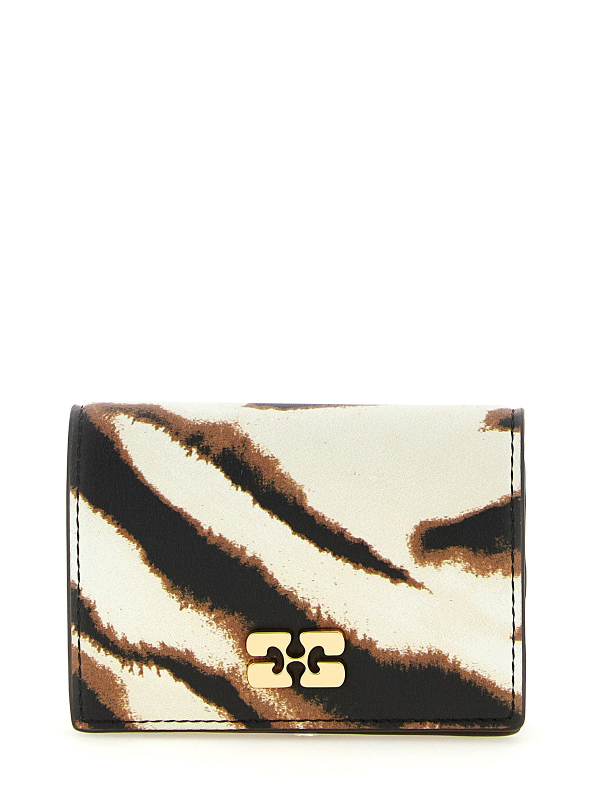 Ganni Multicolor Cardholder - Luxe Zebra Print Accessory