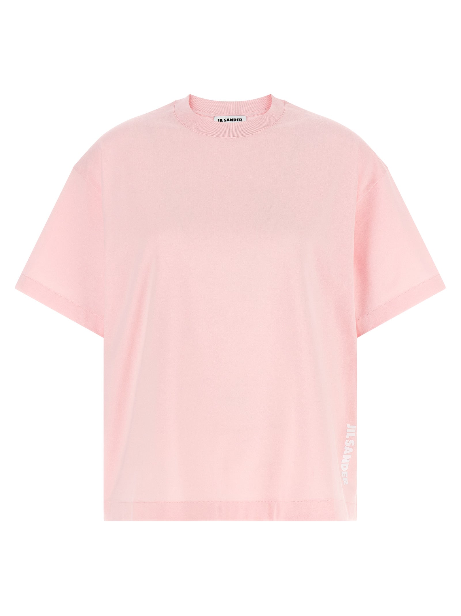Indulge in the exquisite Jil Sander Multicolor Cotton T-Shirt, where minimalist luxury meets effortless elegance, crafted in Italy for the discerning wardrobe.