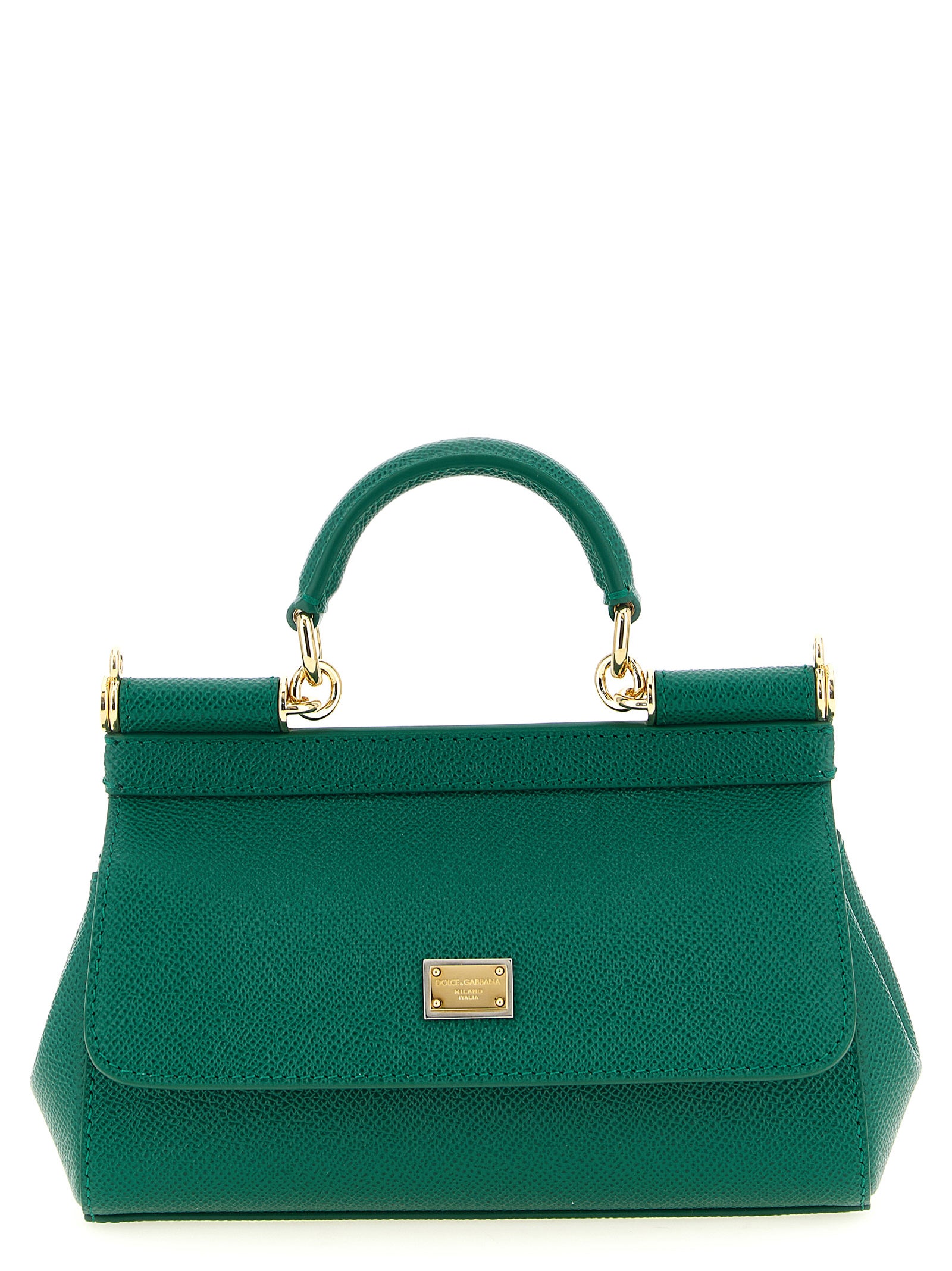 Dolce & Gabbana Bicolor Calfskin Handbag - Exquisite Luxury
