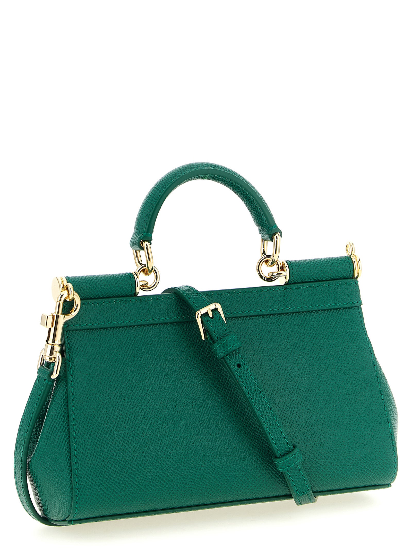 Dolce & Gabbana Bicolor Calfskin Handbag - Exquisite Luxury
