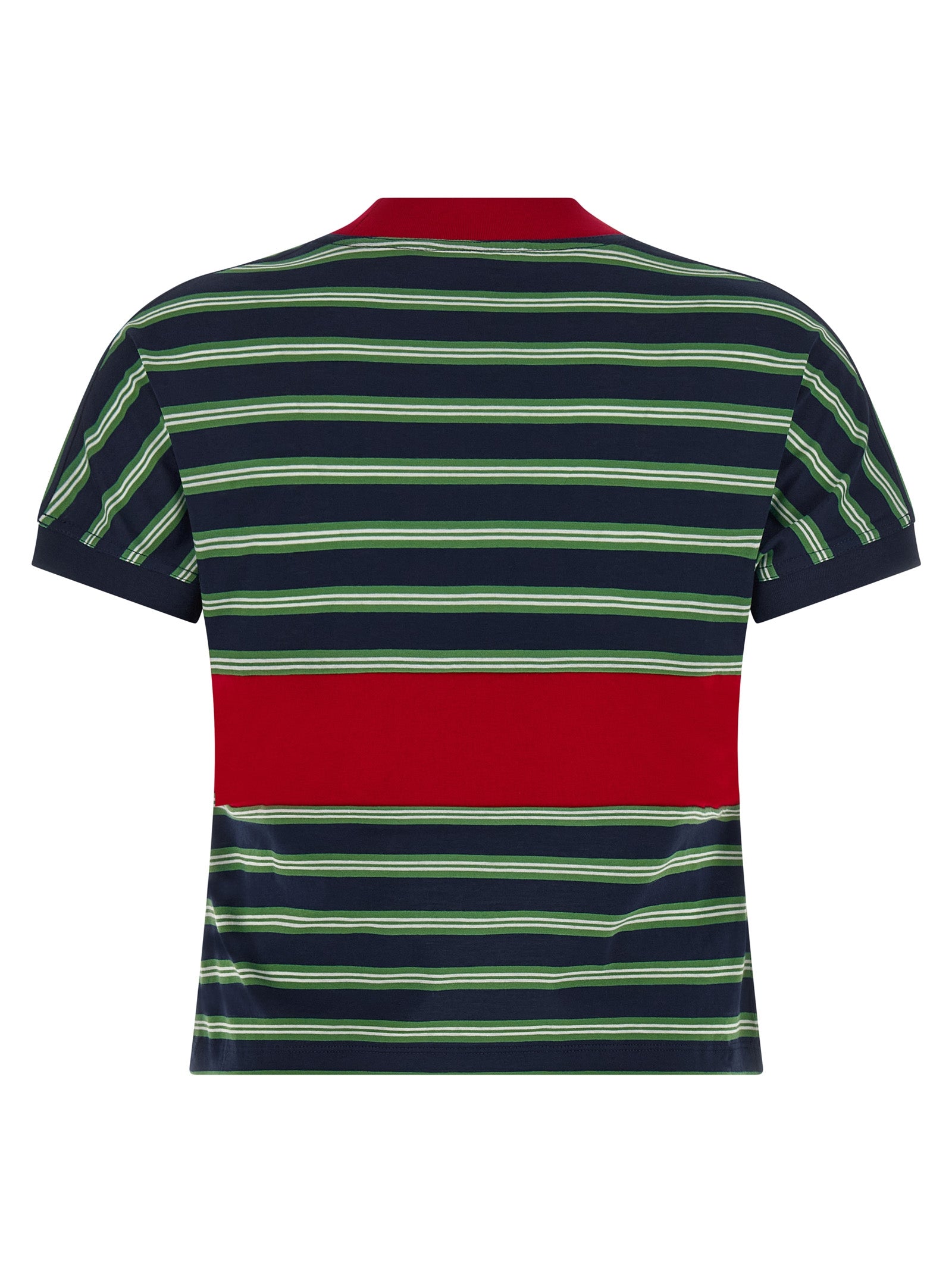 Versace Multicolor Cotton T-Shirt - Timeless Luxury Essential