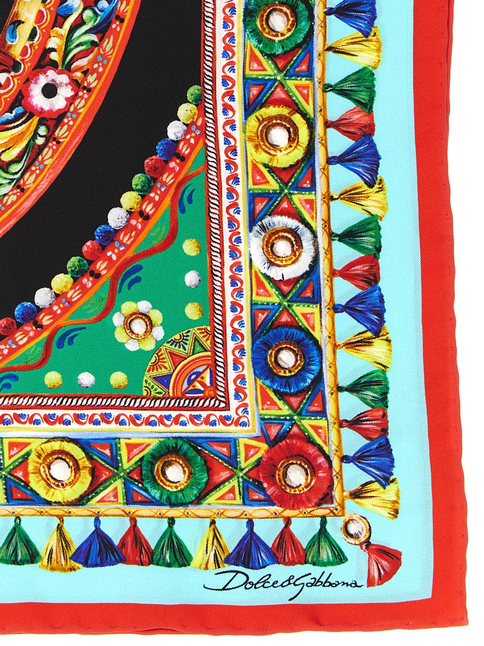 Indulge in the exquisite Dolce & Gabbana Multicolor Silk Scarf, a vibrant expression of Italian artistry that elevates your style with luxurious elegance and bold flair.