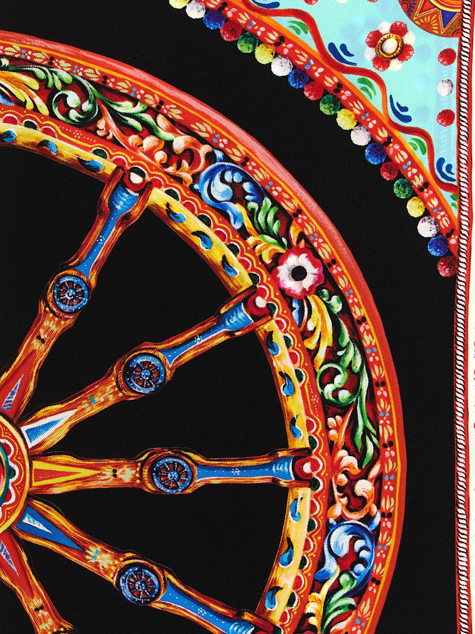Indulge in the exquisite allure of the Dolce & Gabbana Multicolor Silk Scarf, a vibrant masterpiece of Italian artistry that elevates any ensemble with luxurious elegance.