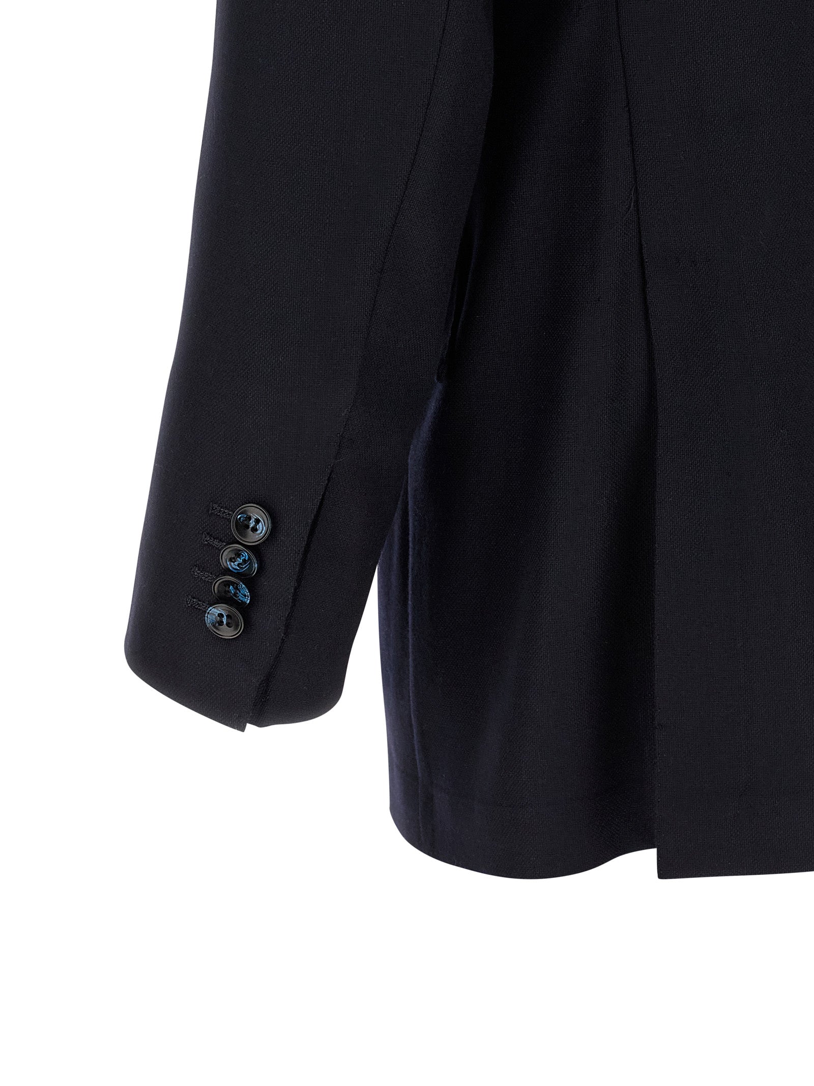 Kiton Blue Virgin Wool Two-Piece Suit - Tailored Luxury Elegance