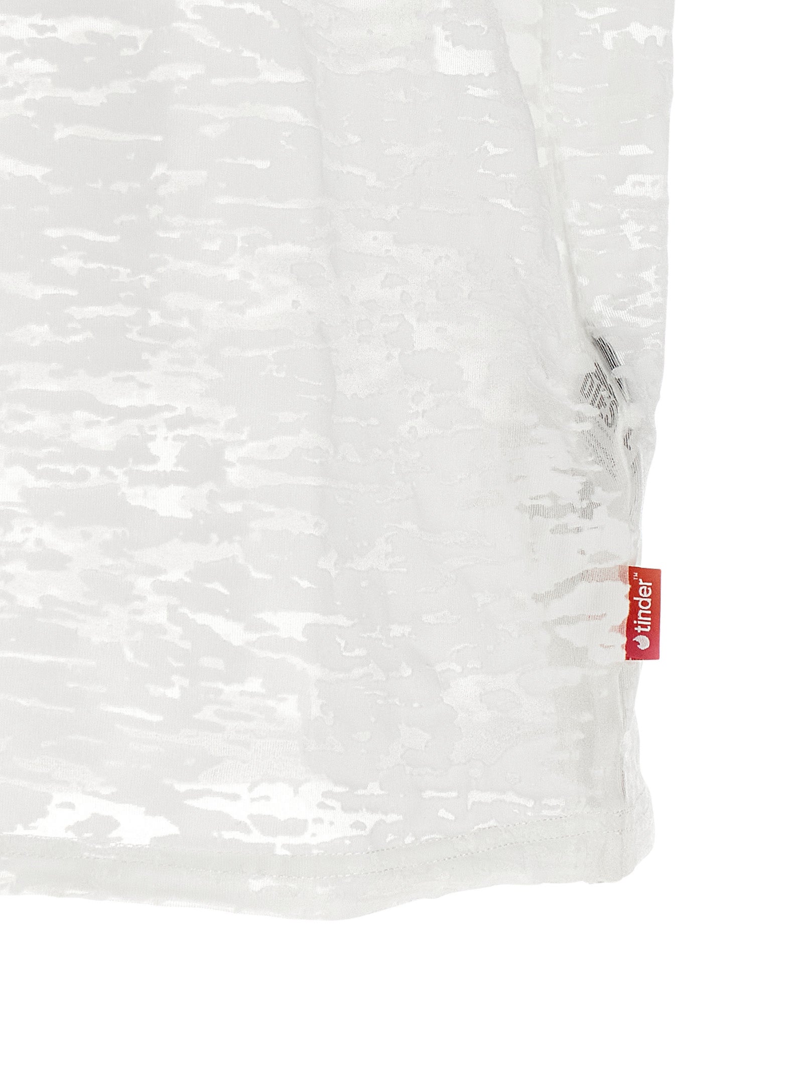 Diesel White Cotton T-Shirt