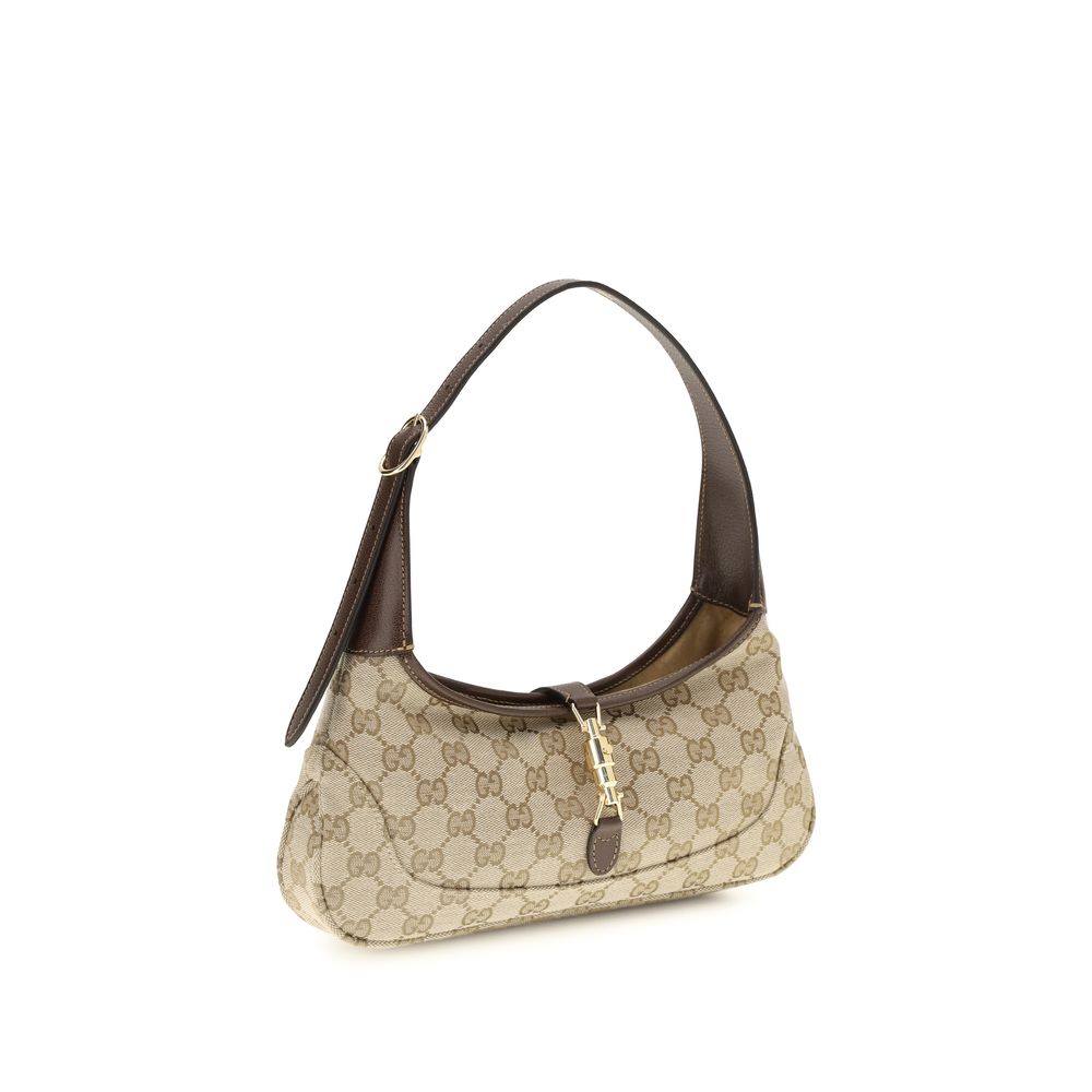 Gucci Beige Fabric Shoulder Bag
