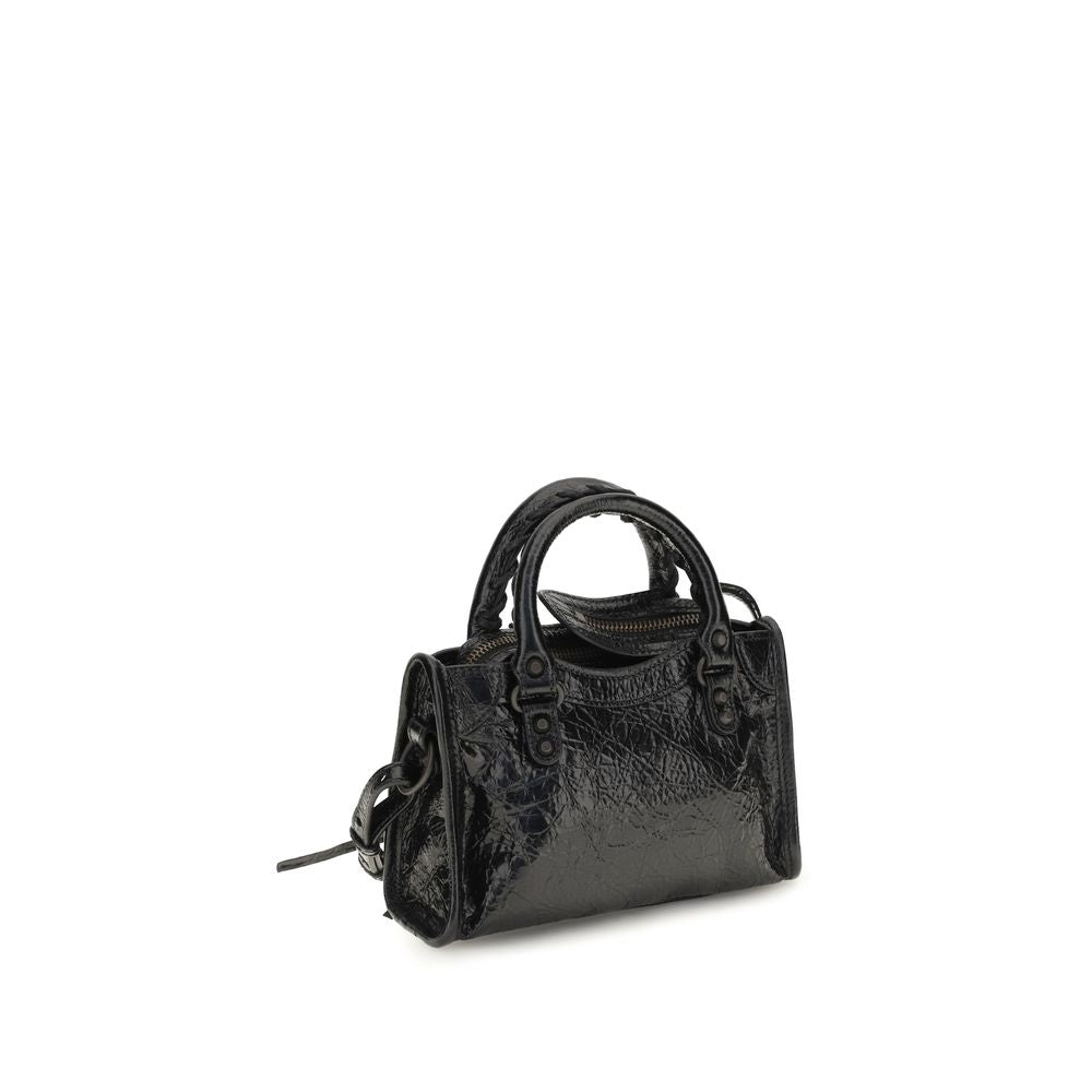 Balenciaga Black Lamb Ovis Aries Handbag - Luxury Redefined