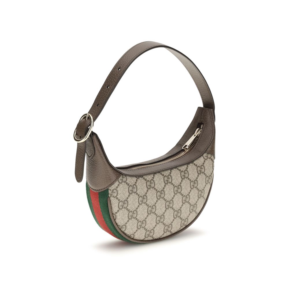 Indulge in the Gucci Beige Fabric Shoulder Bag, a timeless luxury essential crafted with exquisite GG monogram fabric and leather trims, perfect for every elegant occasion.