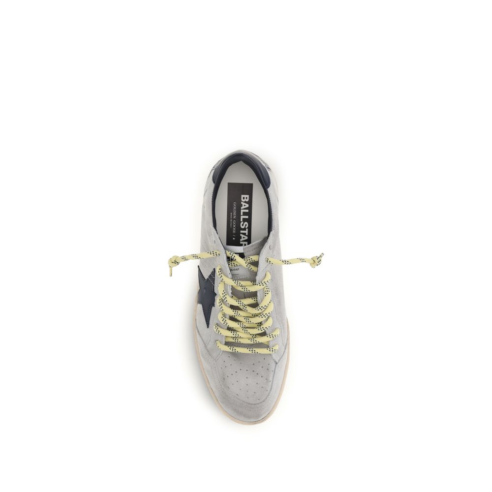 Golden Goose Gray Calf Leather Bos Taurus Sneakers - Artisanal Luxury