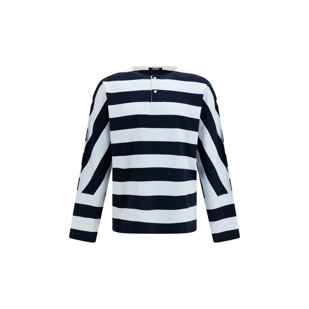 Elevate your wardrobe with the Jacquemus Multicolor Cotton T-Shirt, a luxurious blend of nautical elegance and contemporary design, perfect for discerning individuals.