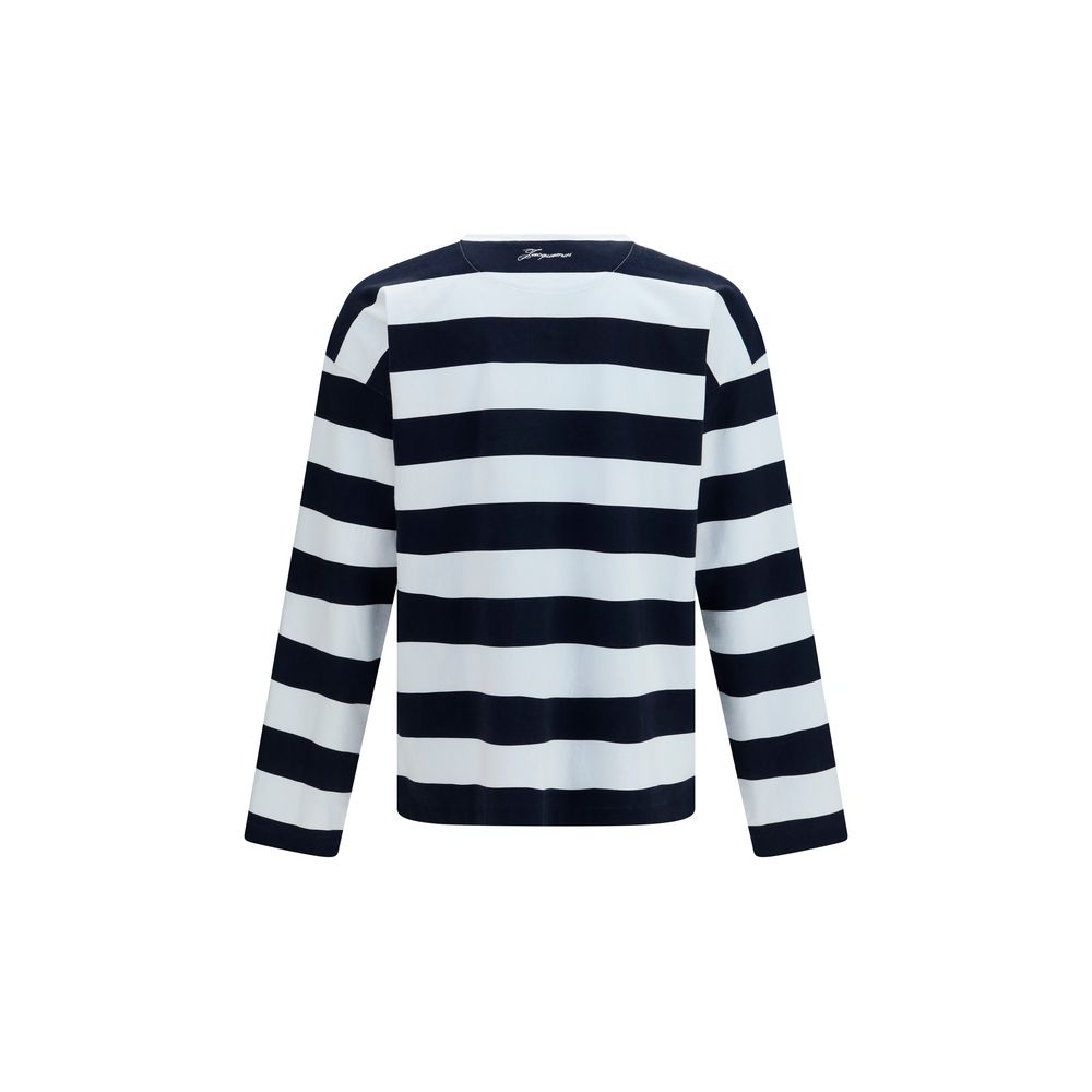 Elevate your wardrobe with the Jacquemus Multicolor Cotton T-Shirt, a luxurious blend of nautical elegance and contemporary design, crafted for the discerning individual.