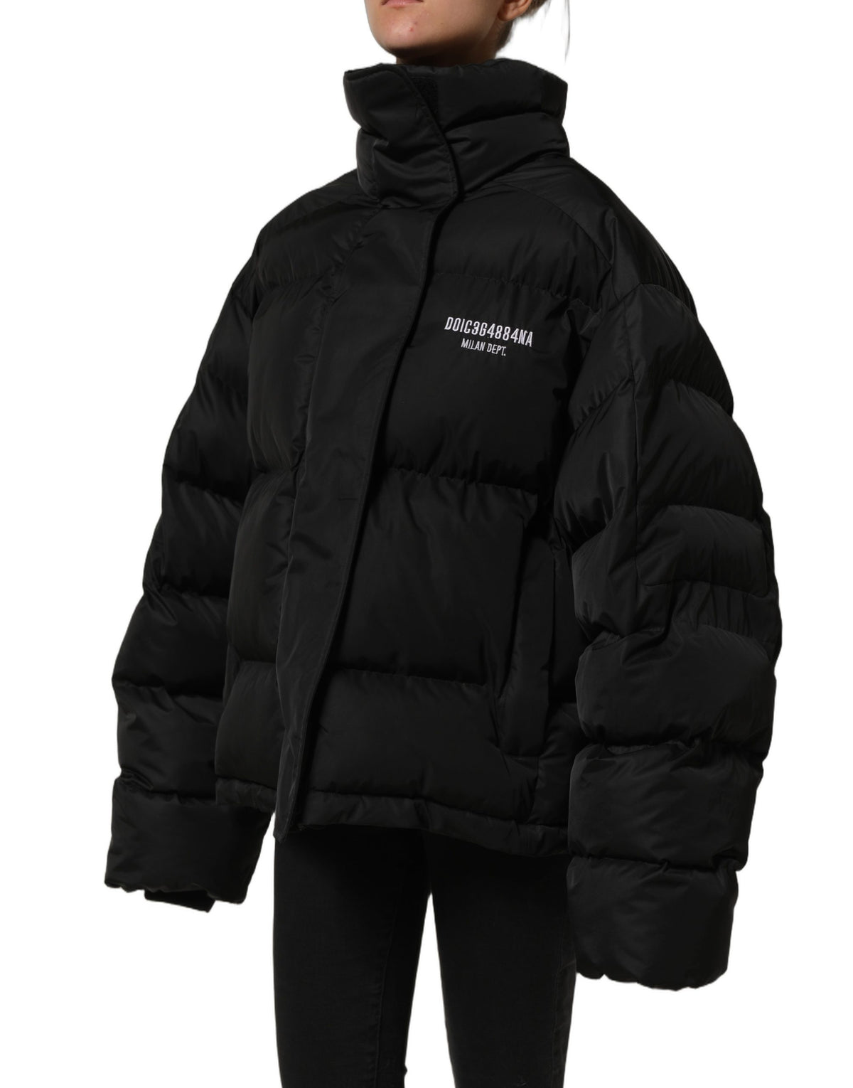 Dolce & Gabbana Black Padded Puffer Jacket - Timeless Luxury
