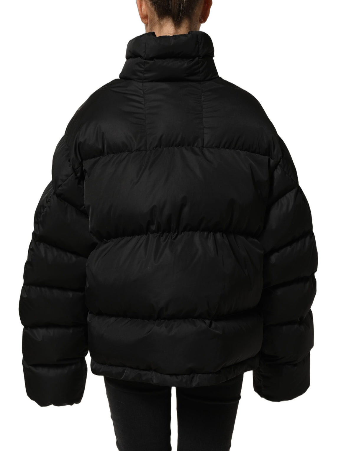 Dolce & Gabbana Black Padded Puffer Jacket - Timeless Luxury