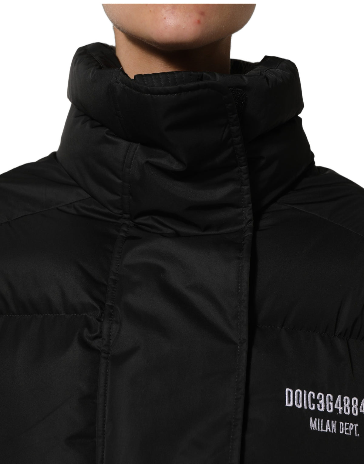 Dolce & Gabbana Black Padded Puffer Jacket - Timeless Luxury