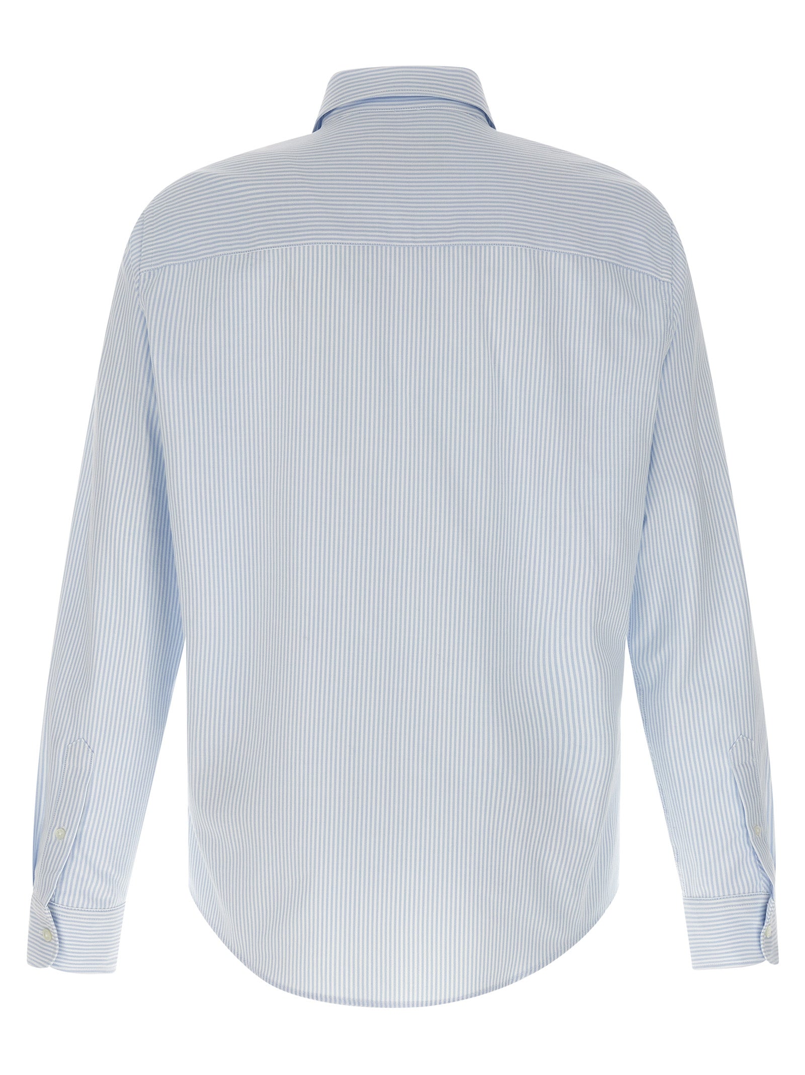 Ami Paris Blue Cotton Blouse