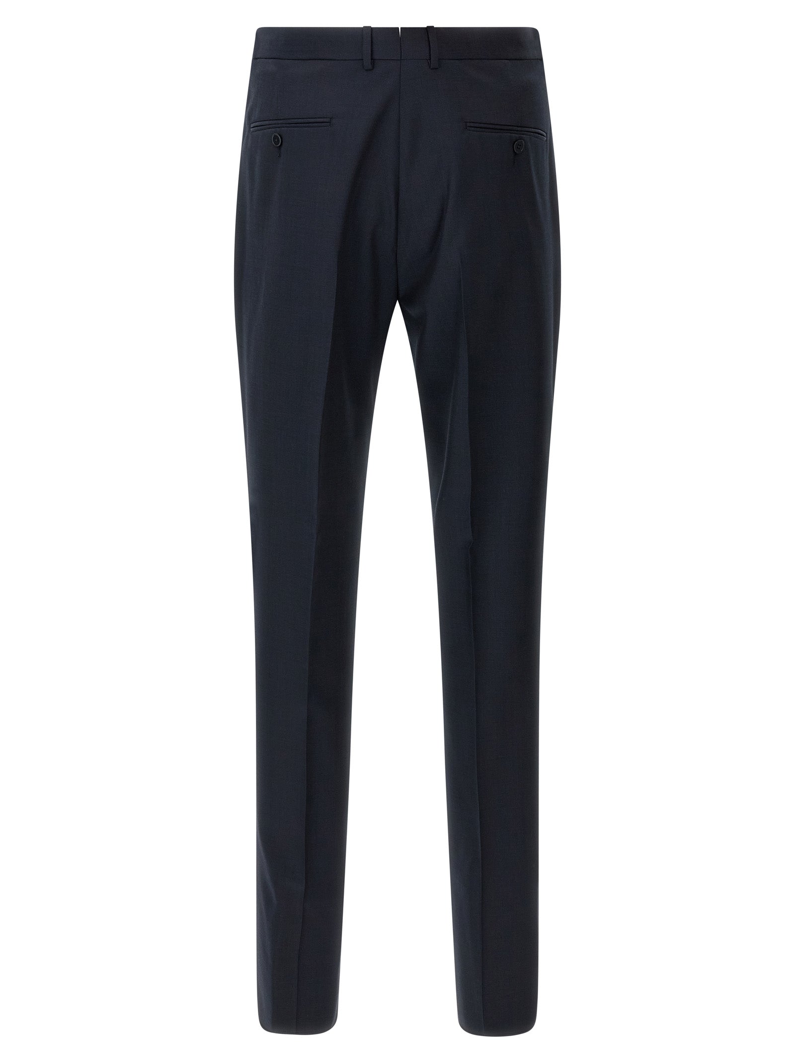 ZEGNA Blue Wool Two-Piece Suit