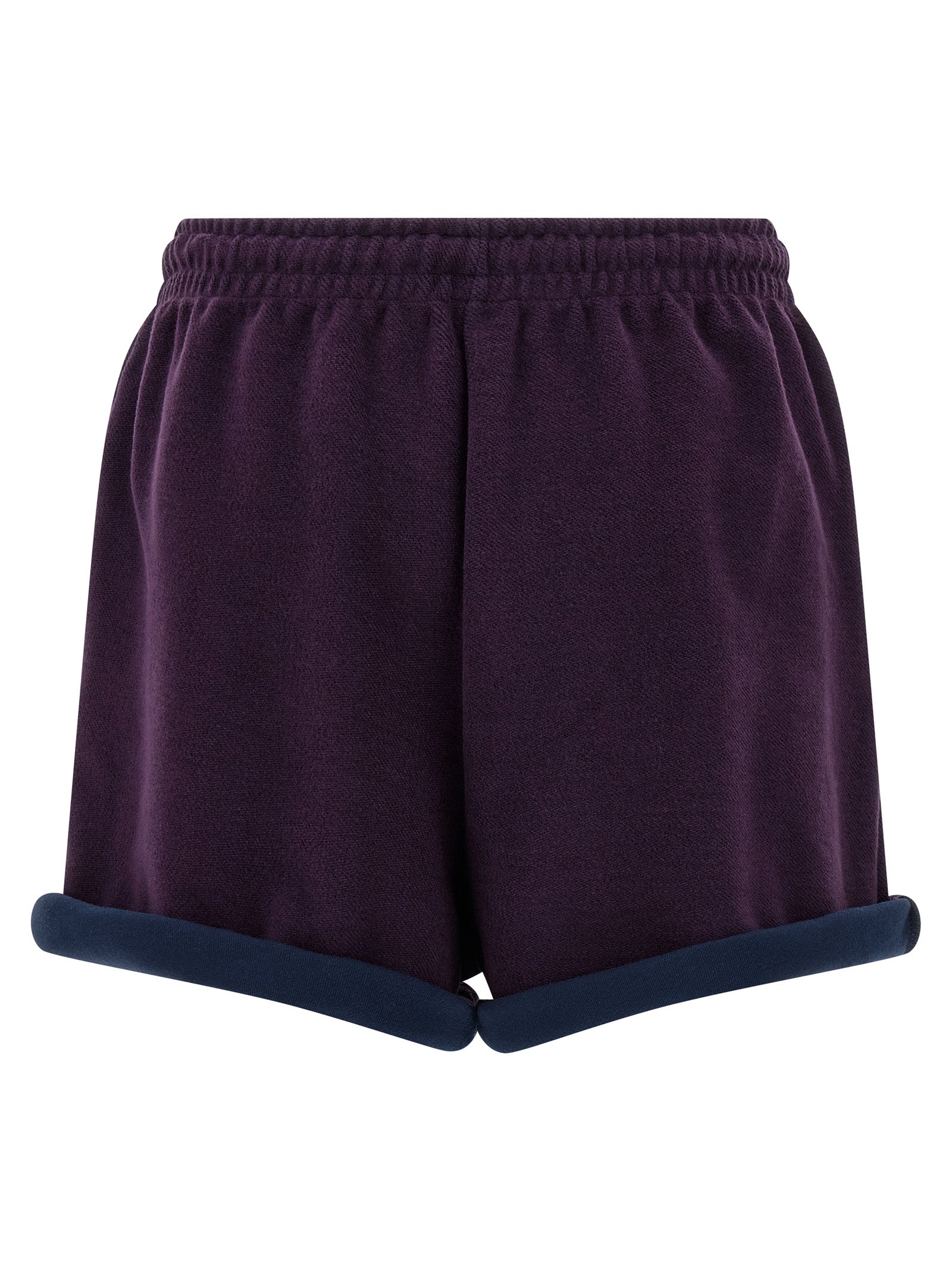 The Attico Purple Cotton Bermuda Shorts - Avant-Garde Luxury Fashion