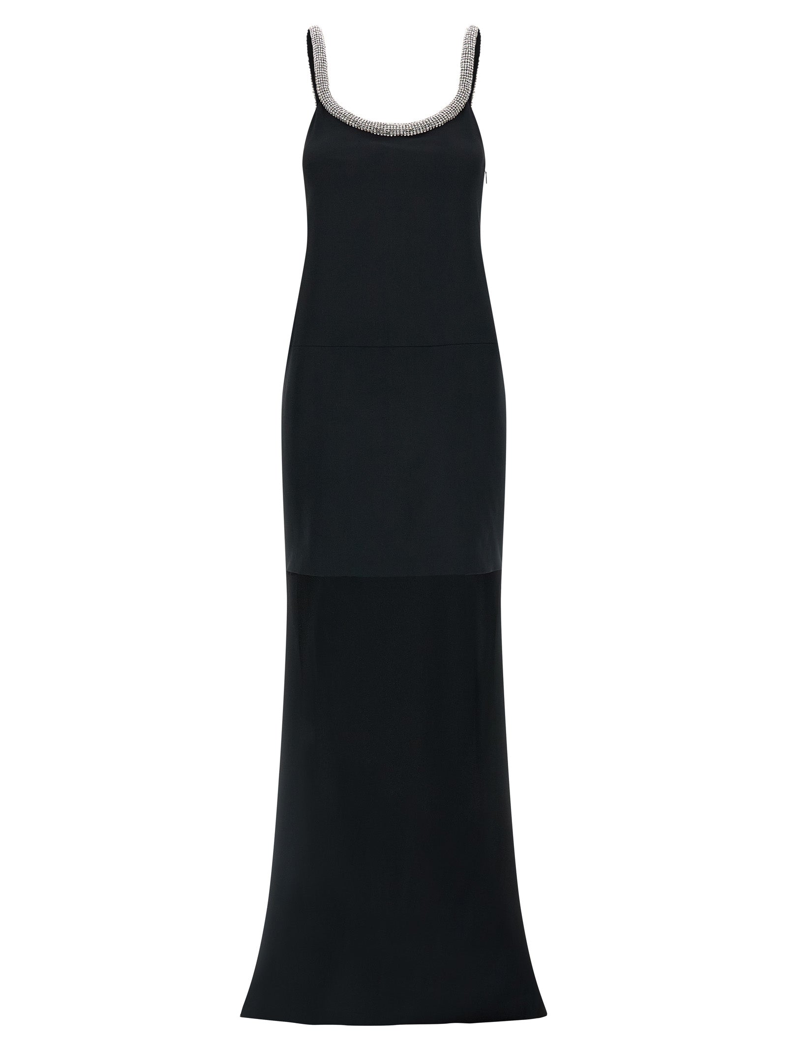 Tom Ford Black Acetate Long Dress - Exquisite Haute Couture Elegance
