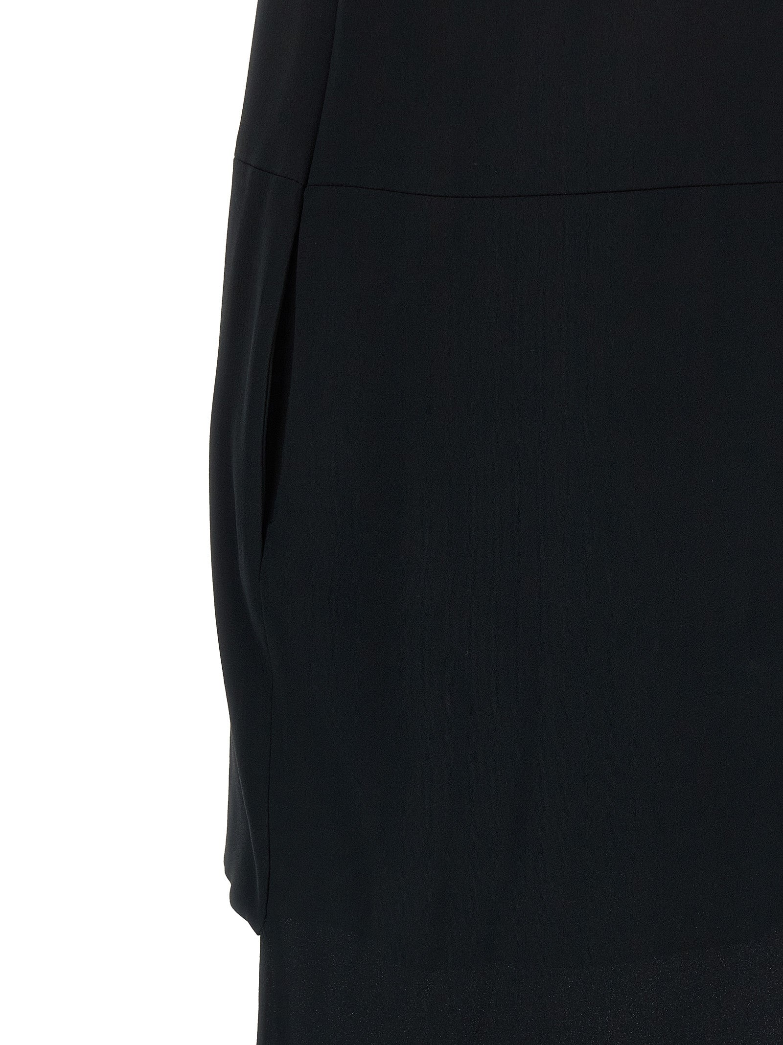 Tom Ford Black Acetate Long Dress - Exquisite Haute Couture Elegance