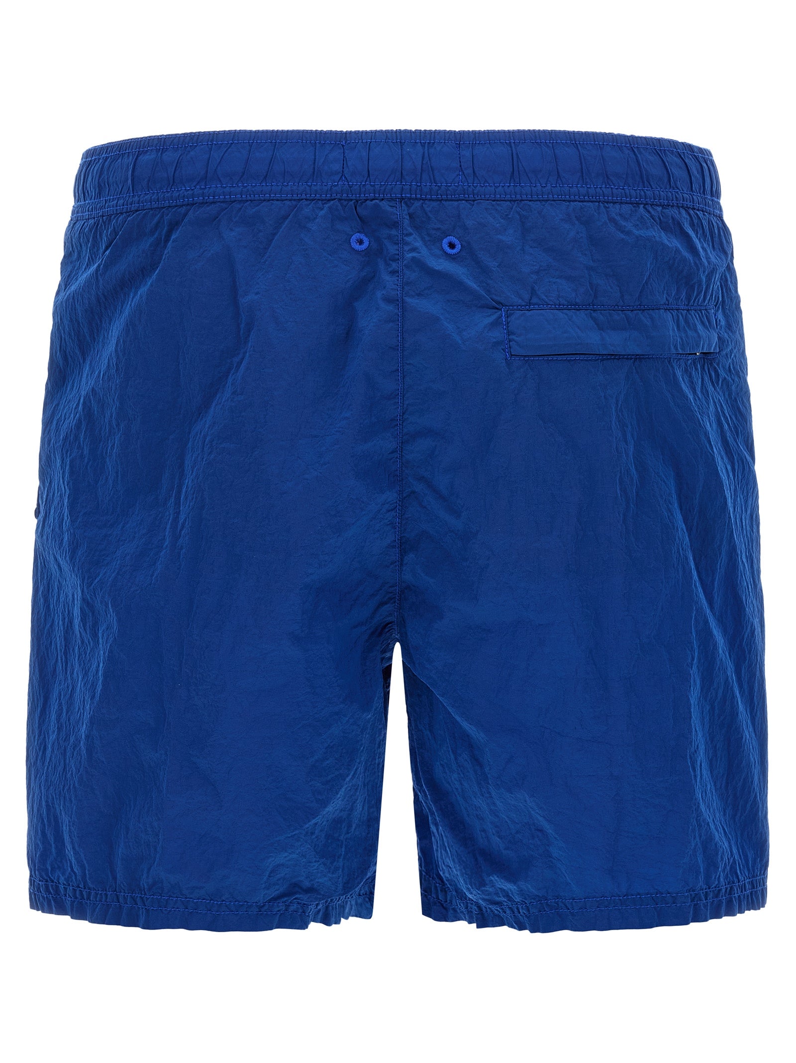 Stone Island Blue Polyamide Swim Shorts