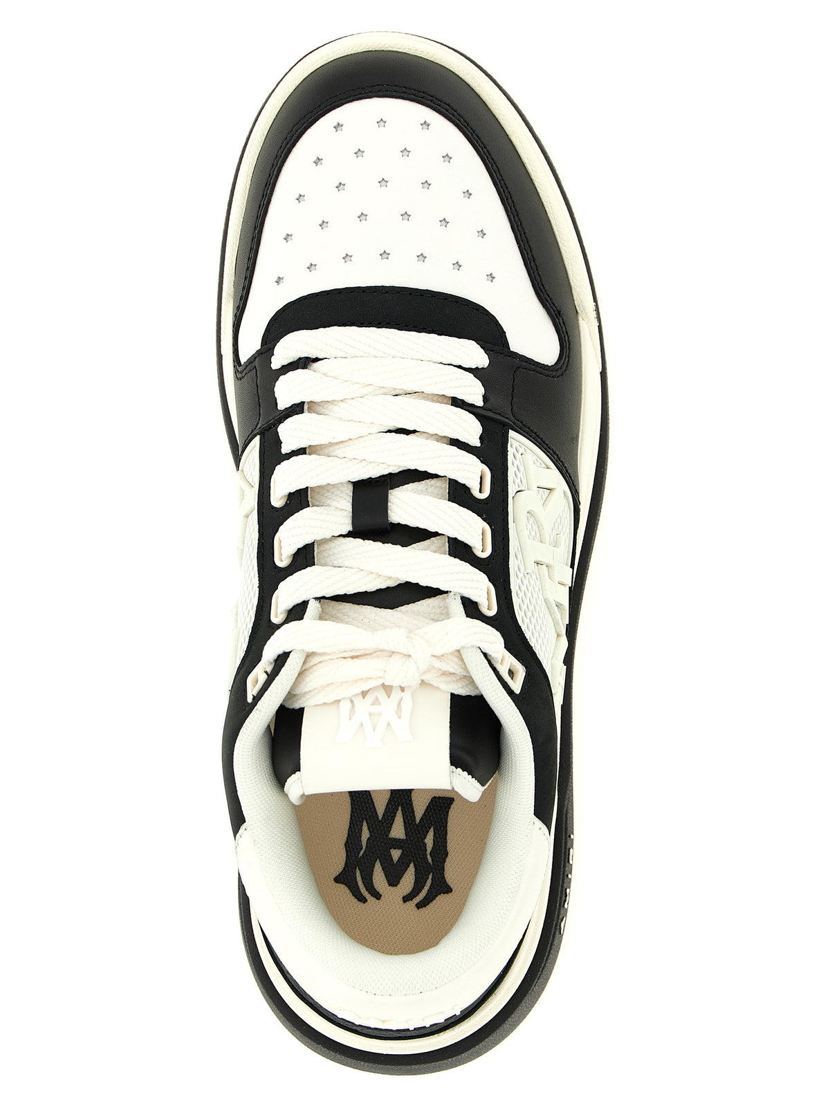 Amiri Bicolor Calfskin Low Top Sneakers - Luxury Footwear Redefined