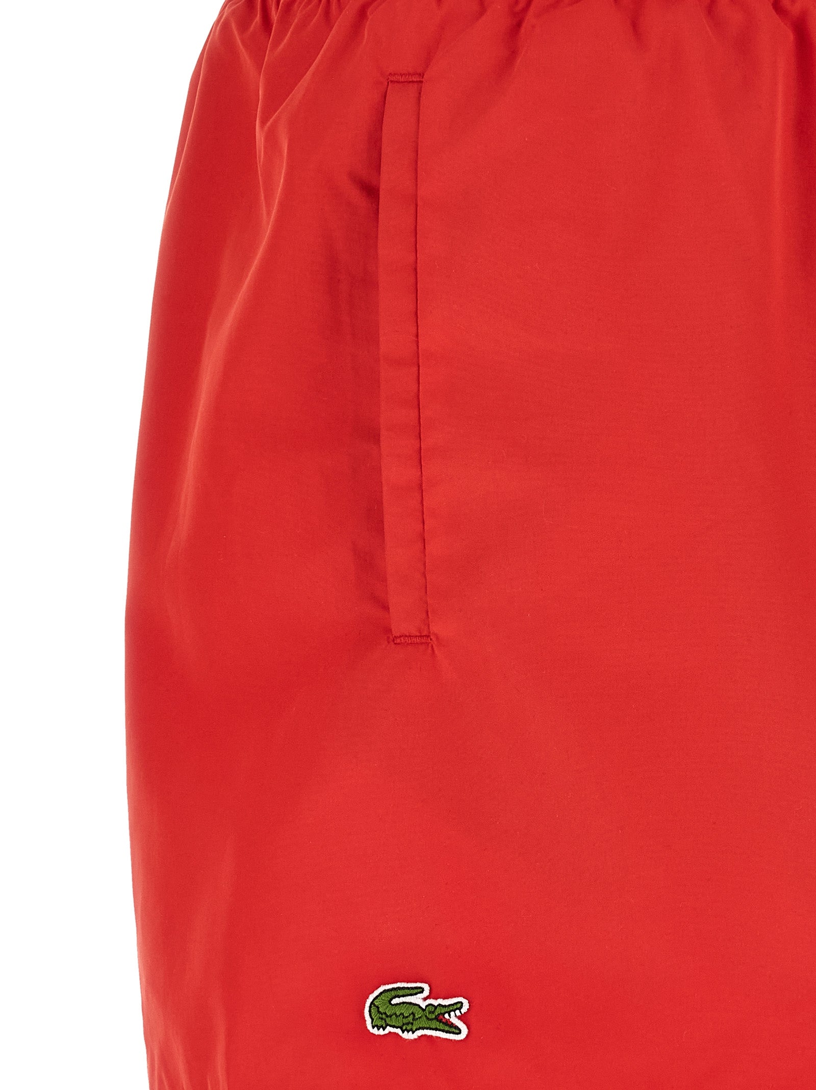 Lacoste Multicolor Polyester Shorts - Elevate Your Summer Elegance