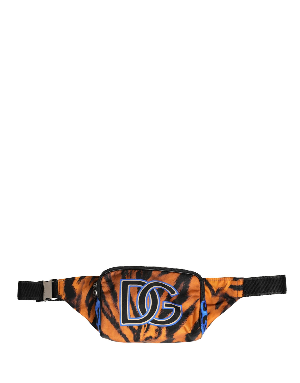 Dolce & Gabbana Brown Tiger Print Nylon Fanny Pack - Luxury Redefined