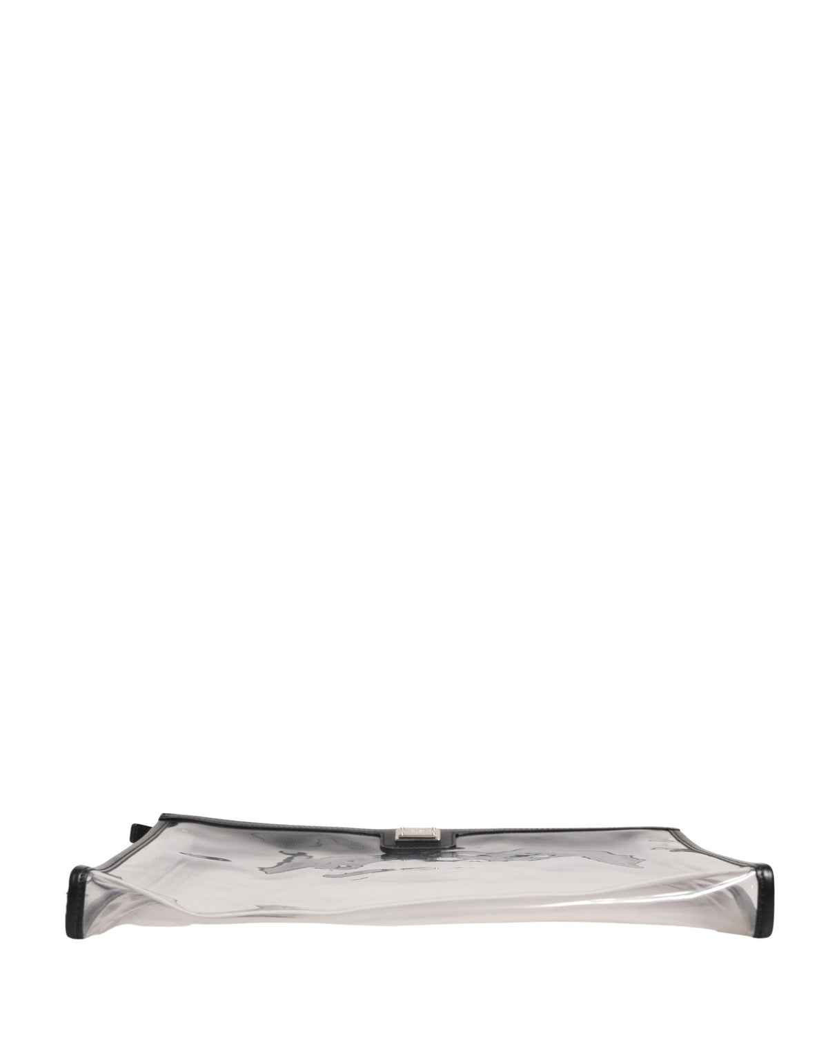 Dolce & Gabbana Transparent PVC Clutch Pouch - Italian Luxury