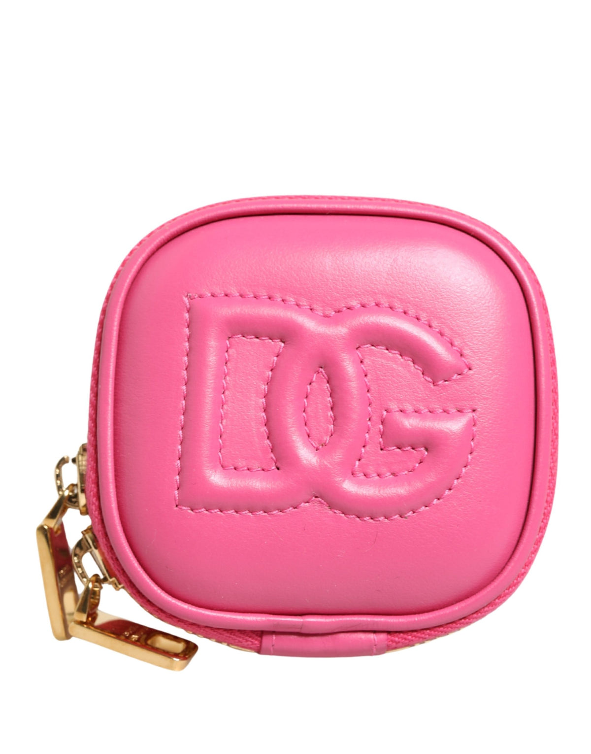Dolce & Gabbana Pink Calf Leather Multifunctional Luxury Bag