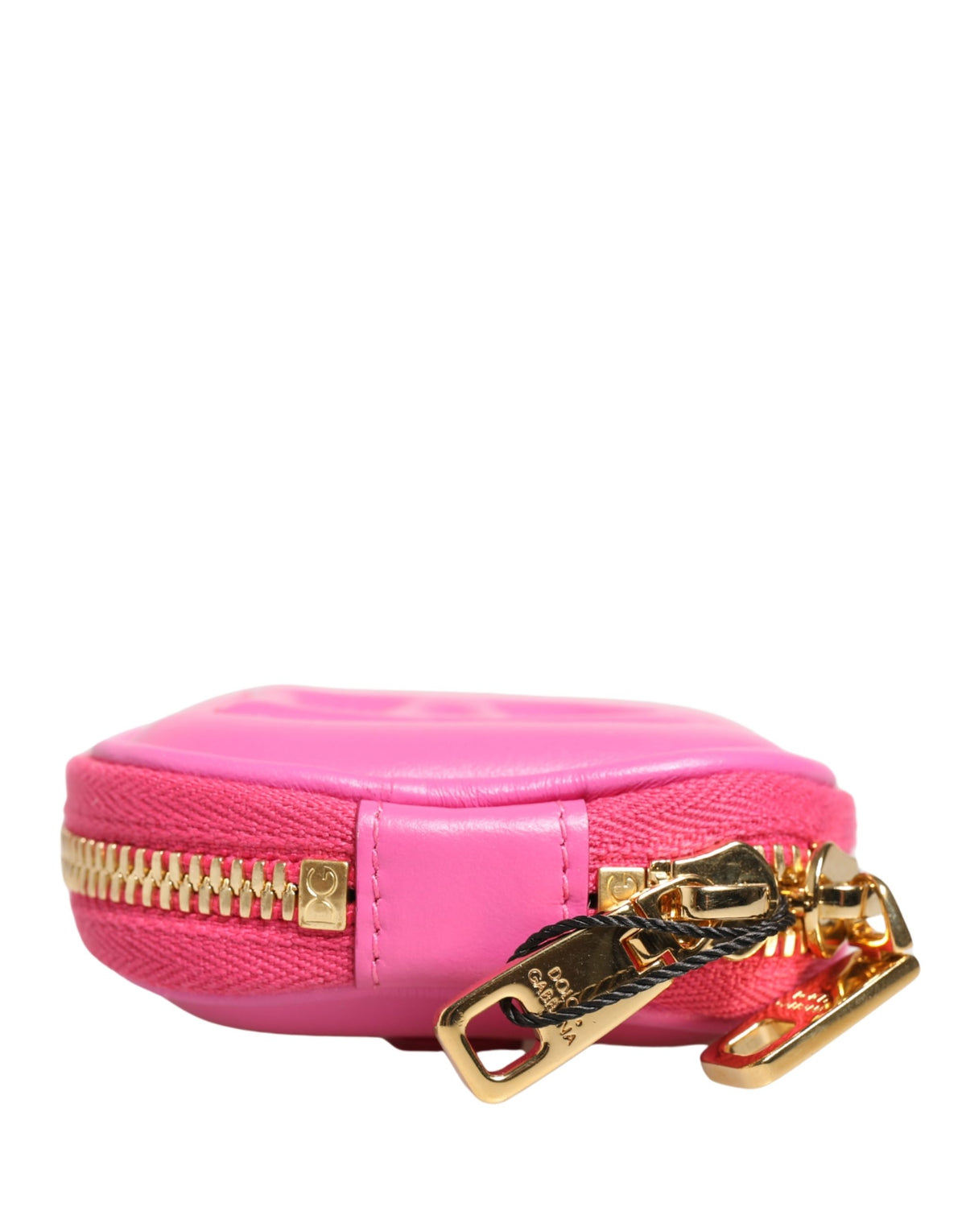 Dolce & Gabbana Pink Lamb Leather AirPods Case of Distinction